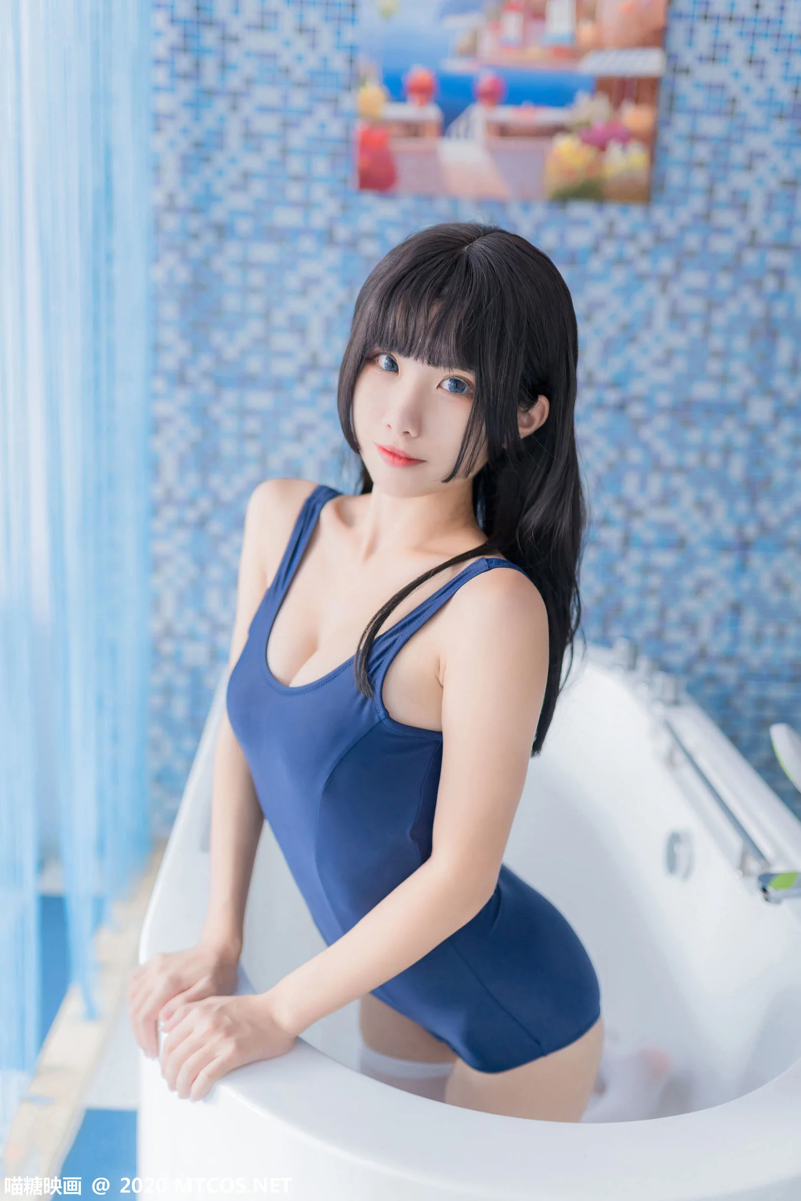 [喵糖映画] VOL.075 白浴缸死水库 性感美女-第1张