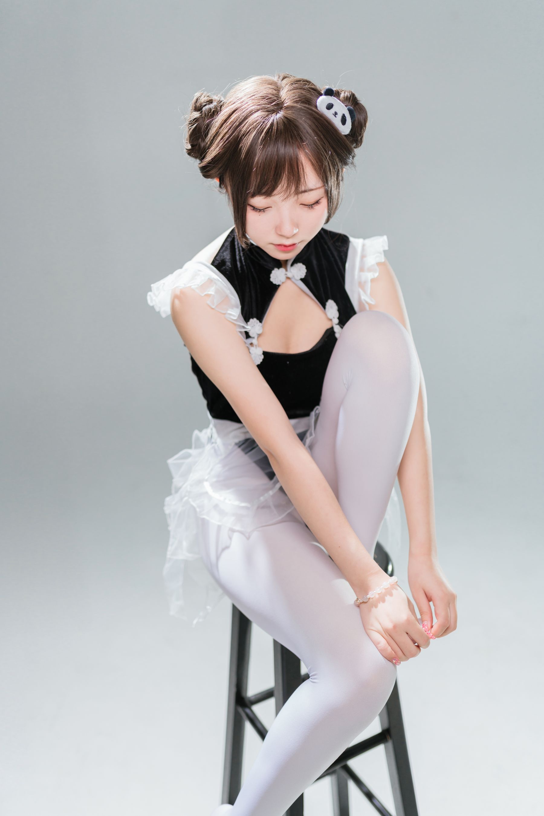M940-[福利COS] 花铃 - 小熊猫女仆 网红COS-第52张