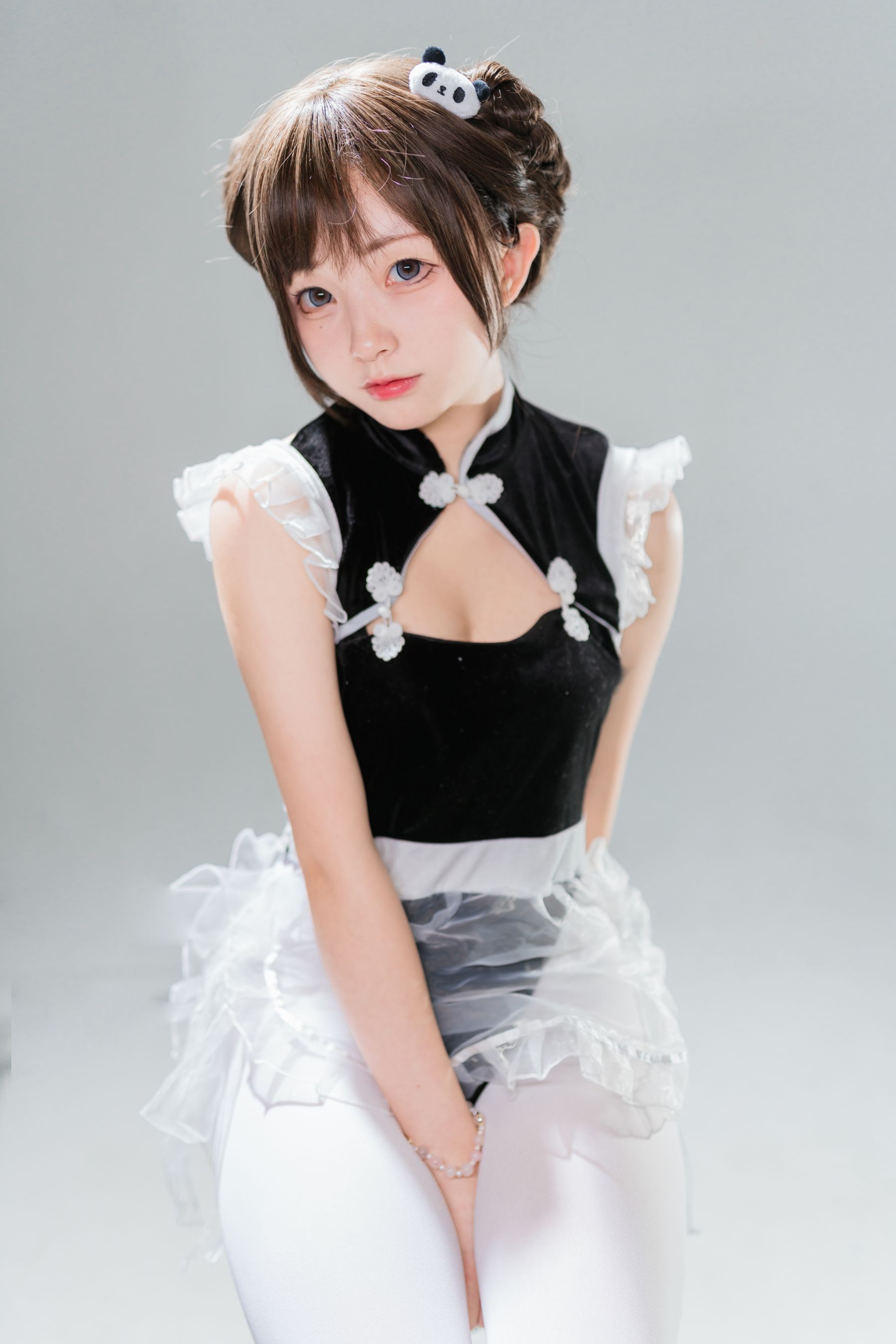 M940-[福利COS] 花铃 - 小熊猫女仆 网红COS-第51张