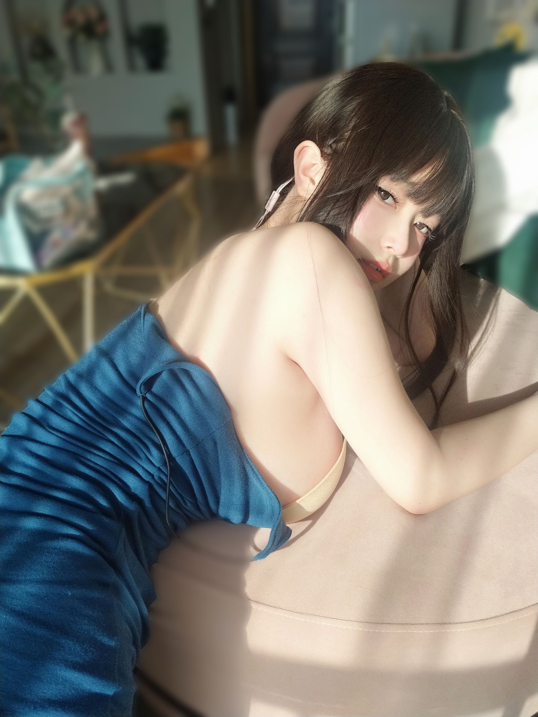 M940-[福利COS] 女主K - 乘凉的姐姐 网红COS-第43张