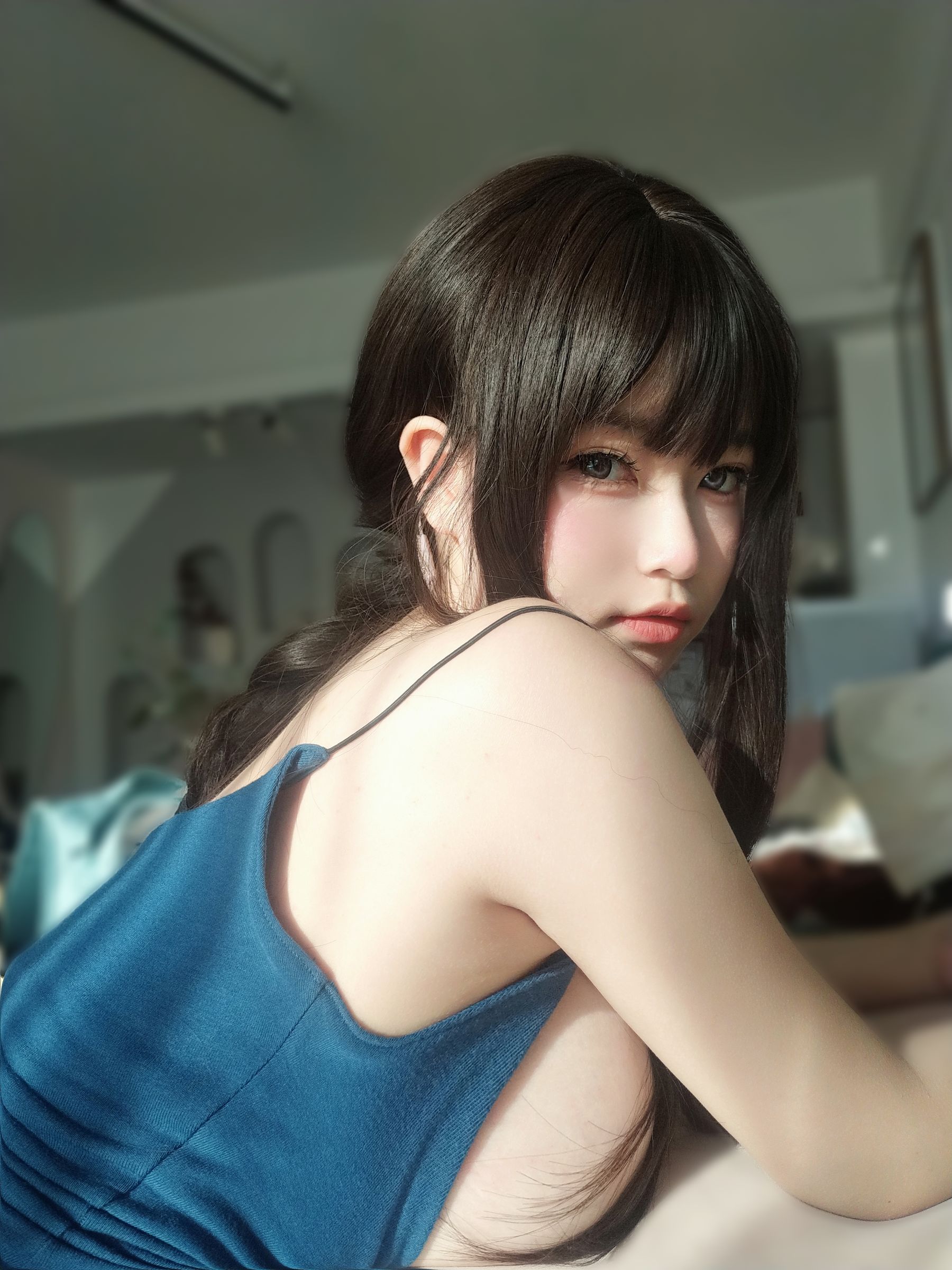 M940-[福利COS] 女主K - 乘凉的姐姐 网红COS-第44张