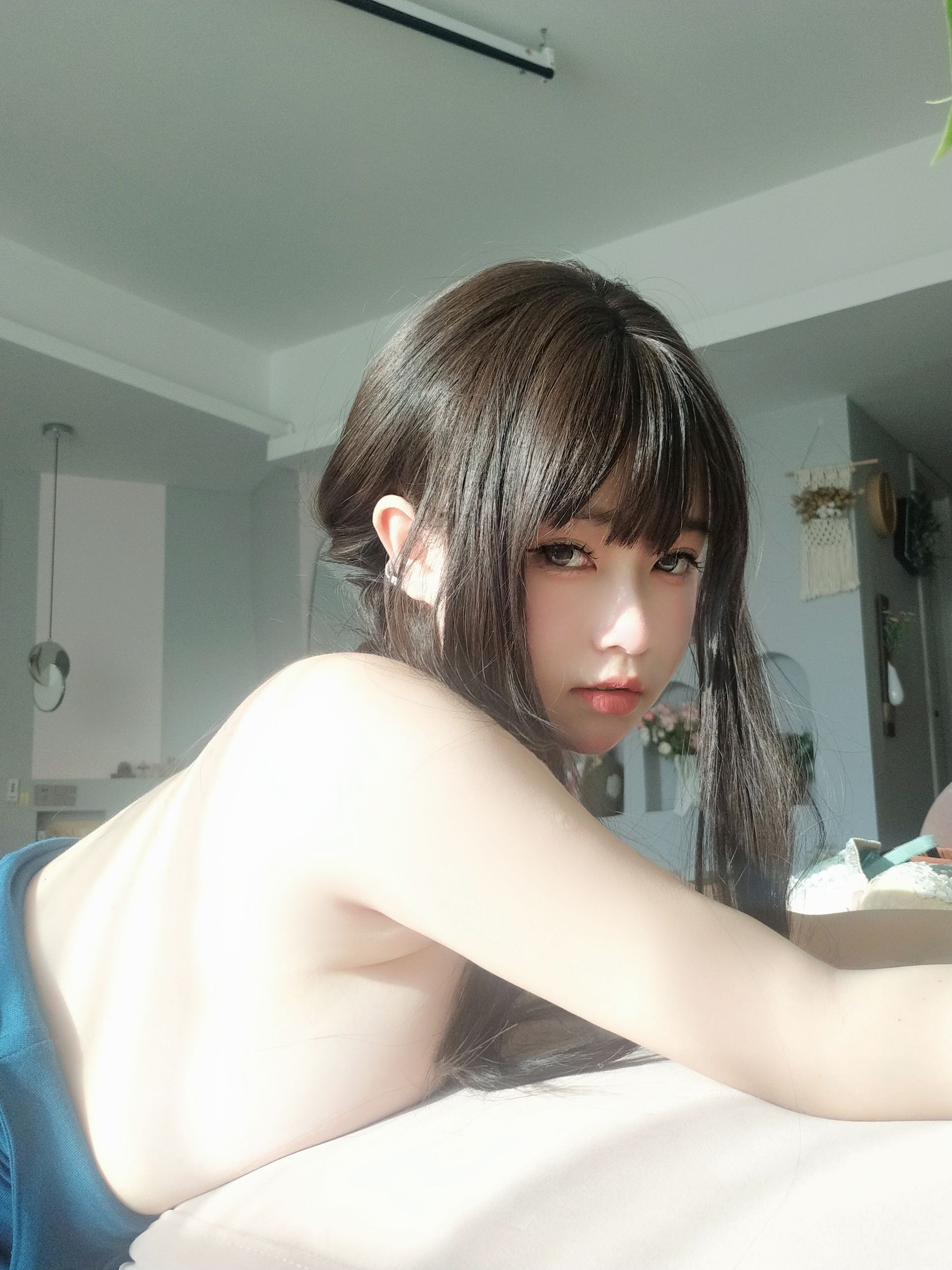 M940-[福利COS] 女主K - 乘凉的姐姐 网红COS-第46张