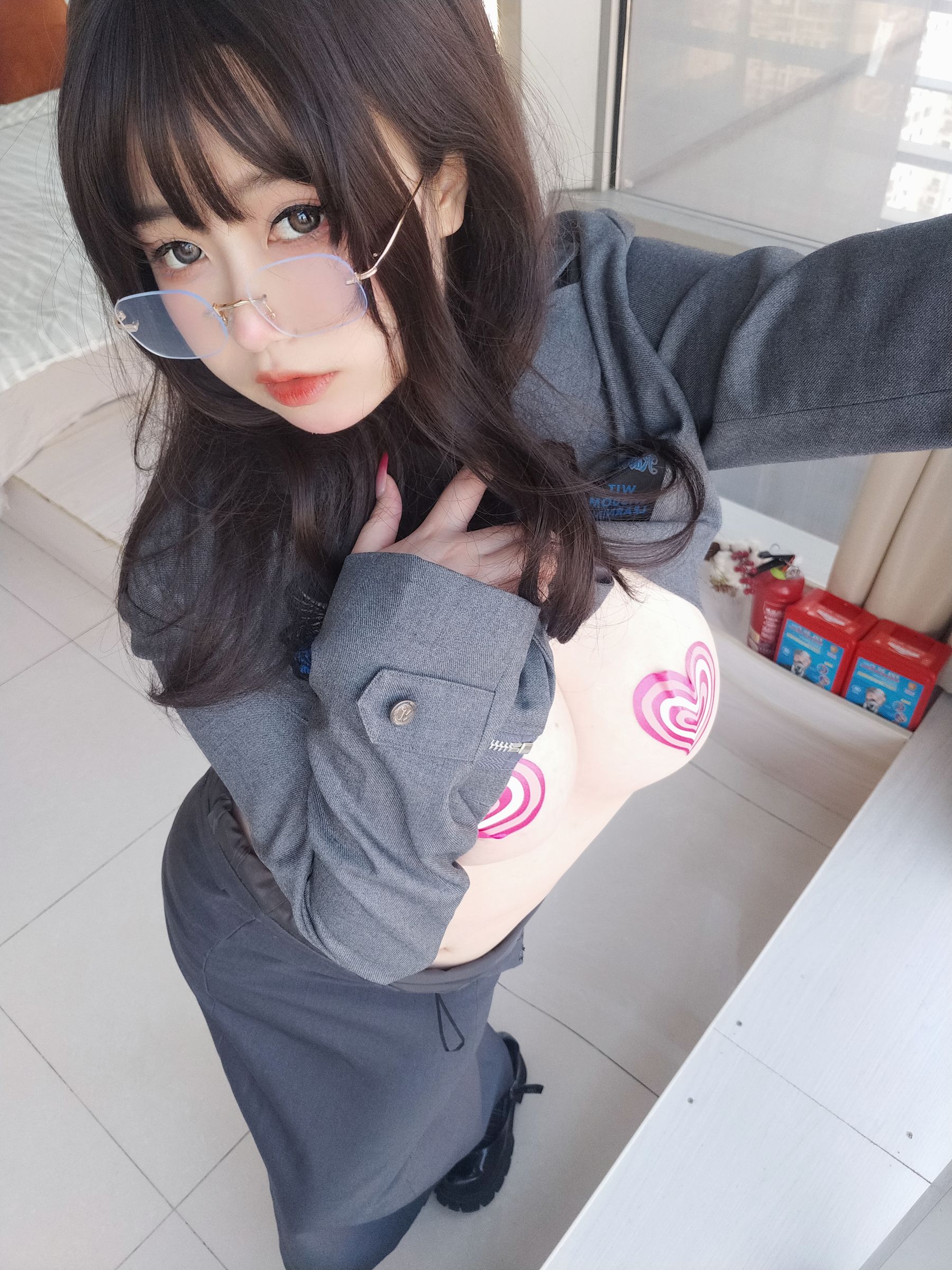 M940-[福利COS] 女主K - 沉默的学姐 网红COS-第71张