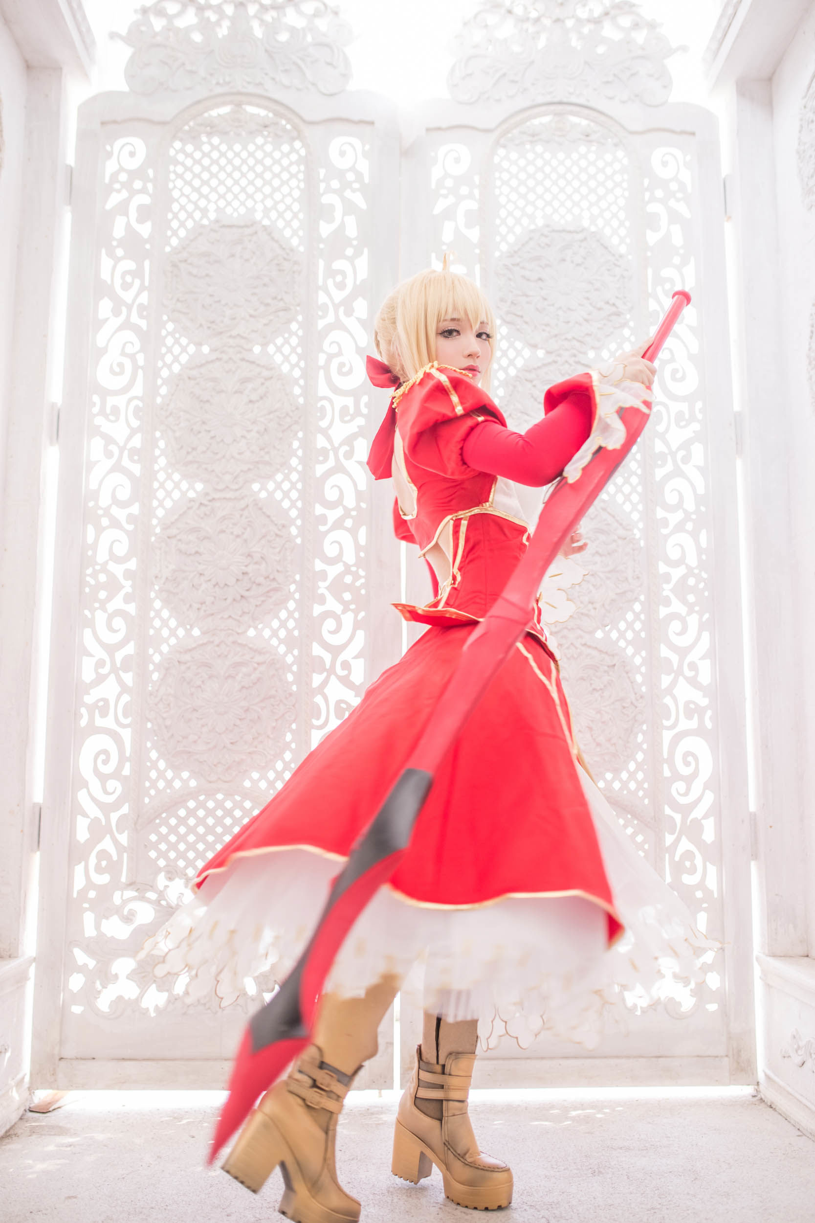 M940-[福利COS] Cos妹子千寻 - 尼禄Nero1 网红COS-第38张