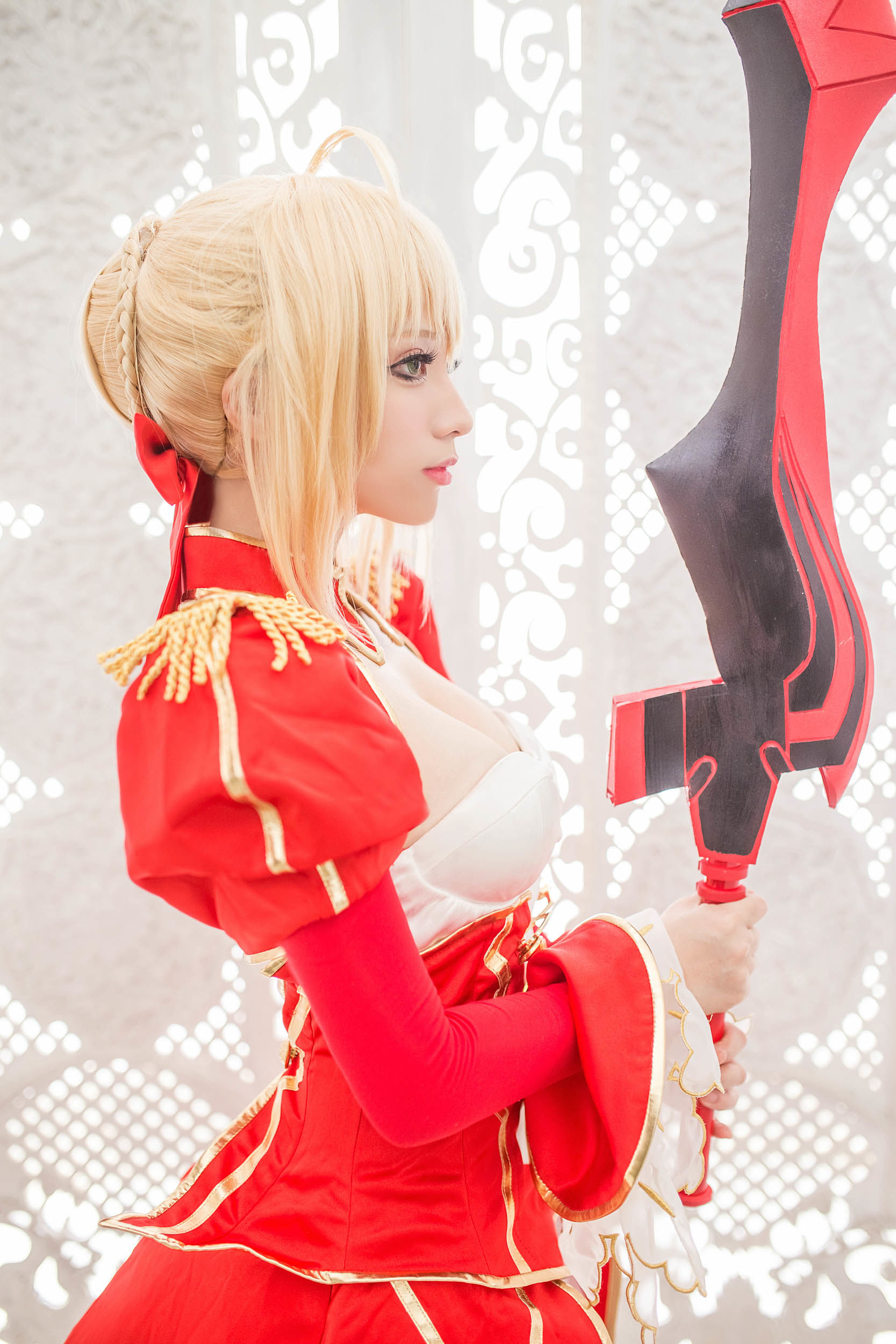 M940-[福利COS] Cos妹子千寻 - 尼禄Nero1 网红COS-第39张