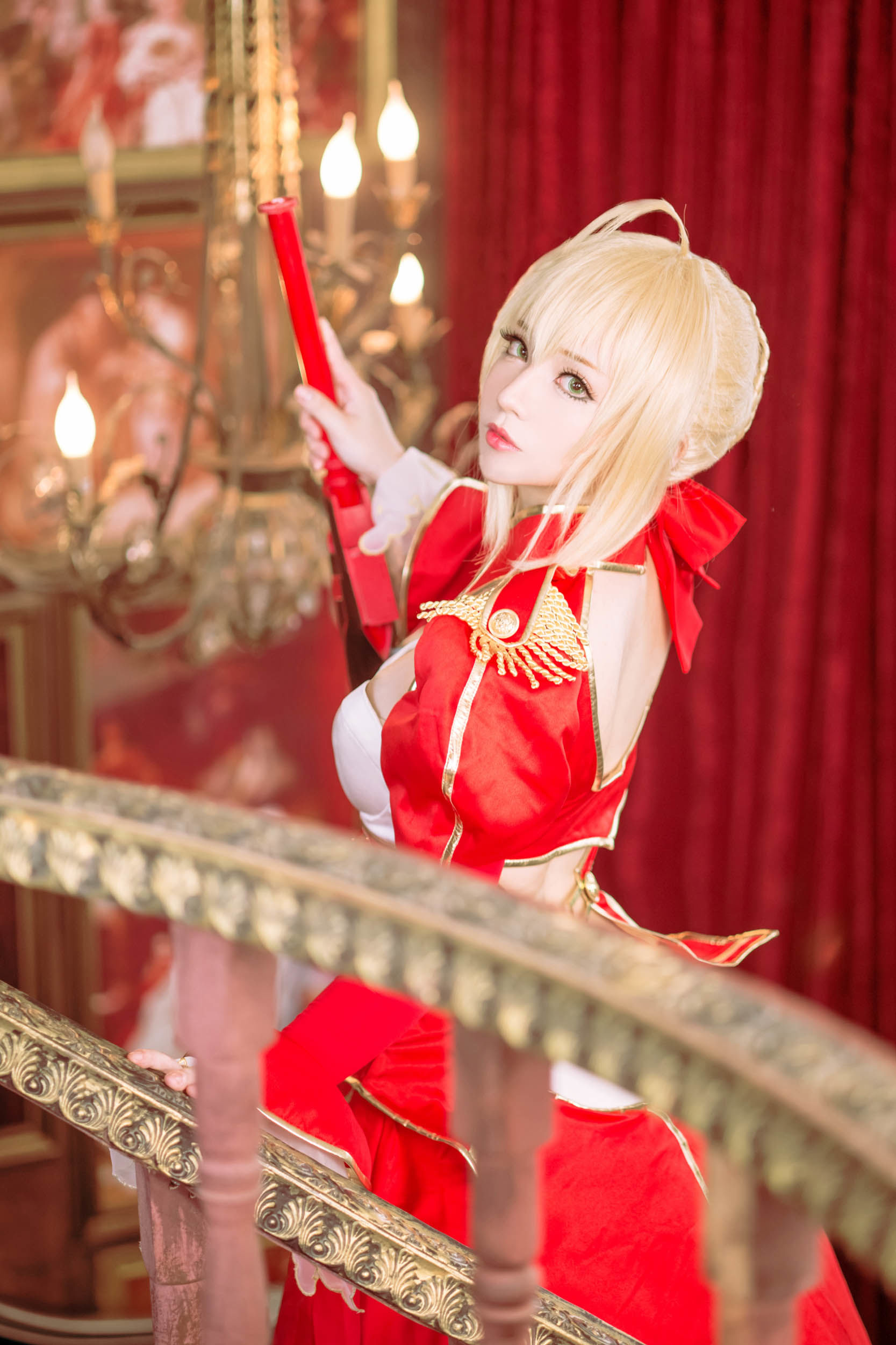 M940-[福利COS] Cos妹子千寻 - 尼禄Nero1 网红COS-第41张