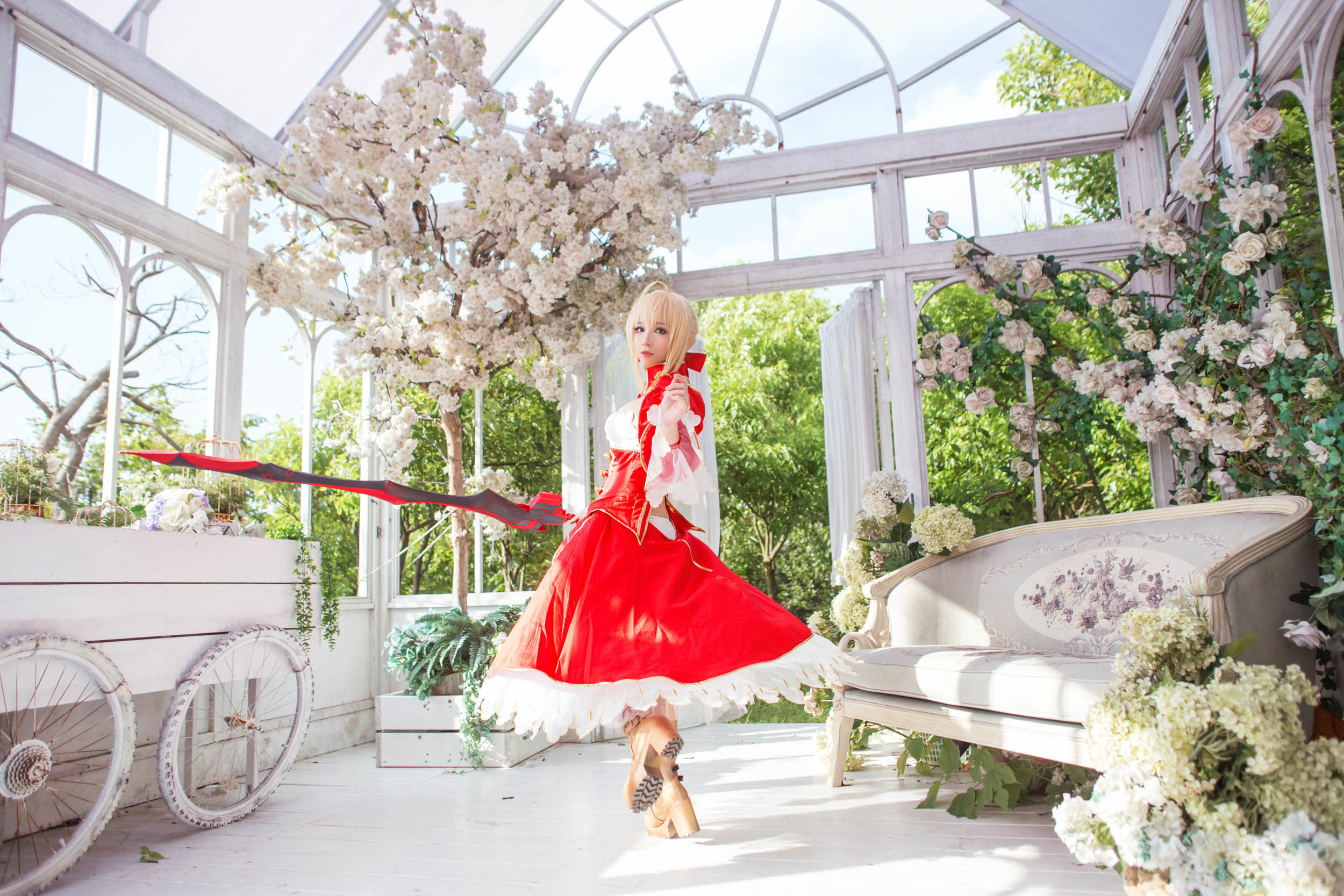 M940-[福利COS] Cos妹子千寻 - 尼禄Nero1 网红COS-第49张