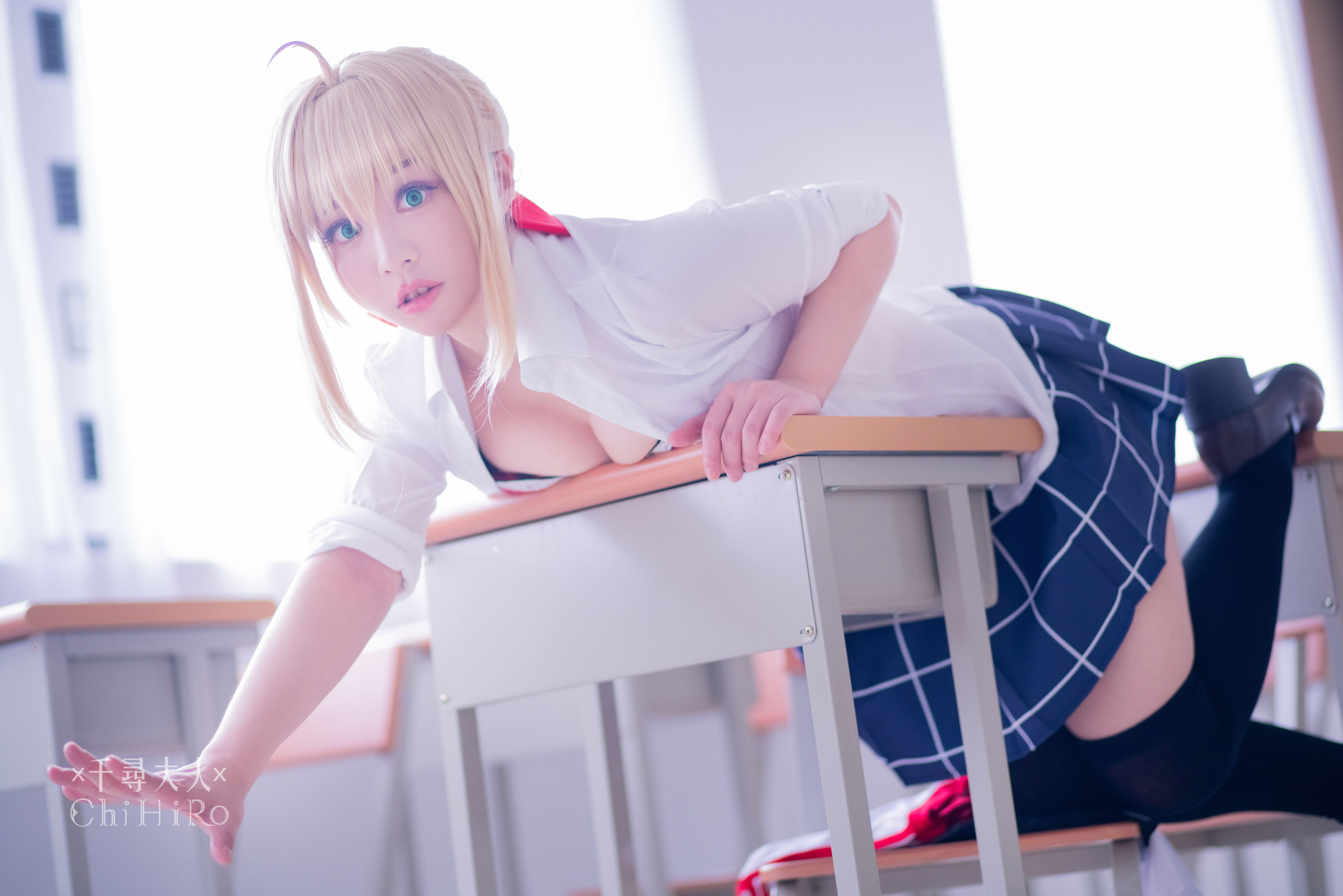 M940-[福利COS] Cos妹子千寻 - 尼禄Nero4 网红COS-第75张
