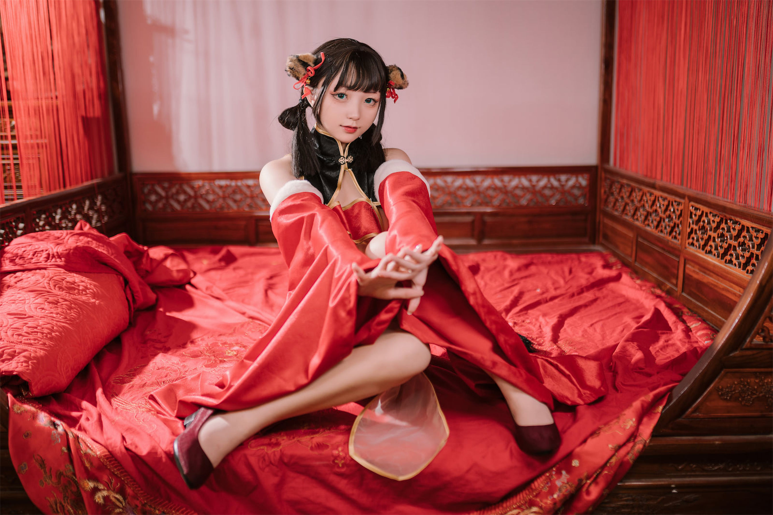 M940-[福利COS] 花铃 - 虎团团 网红COS-第49张