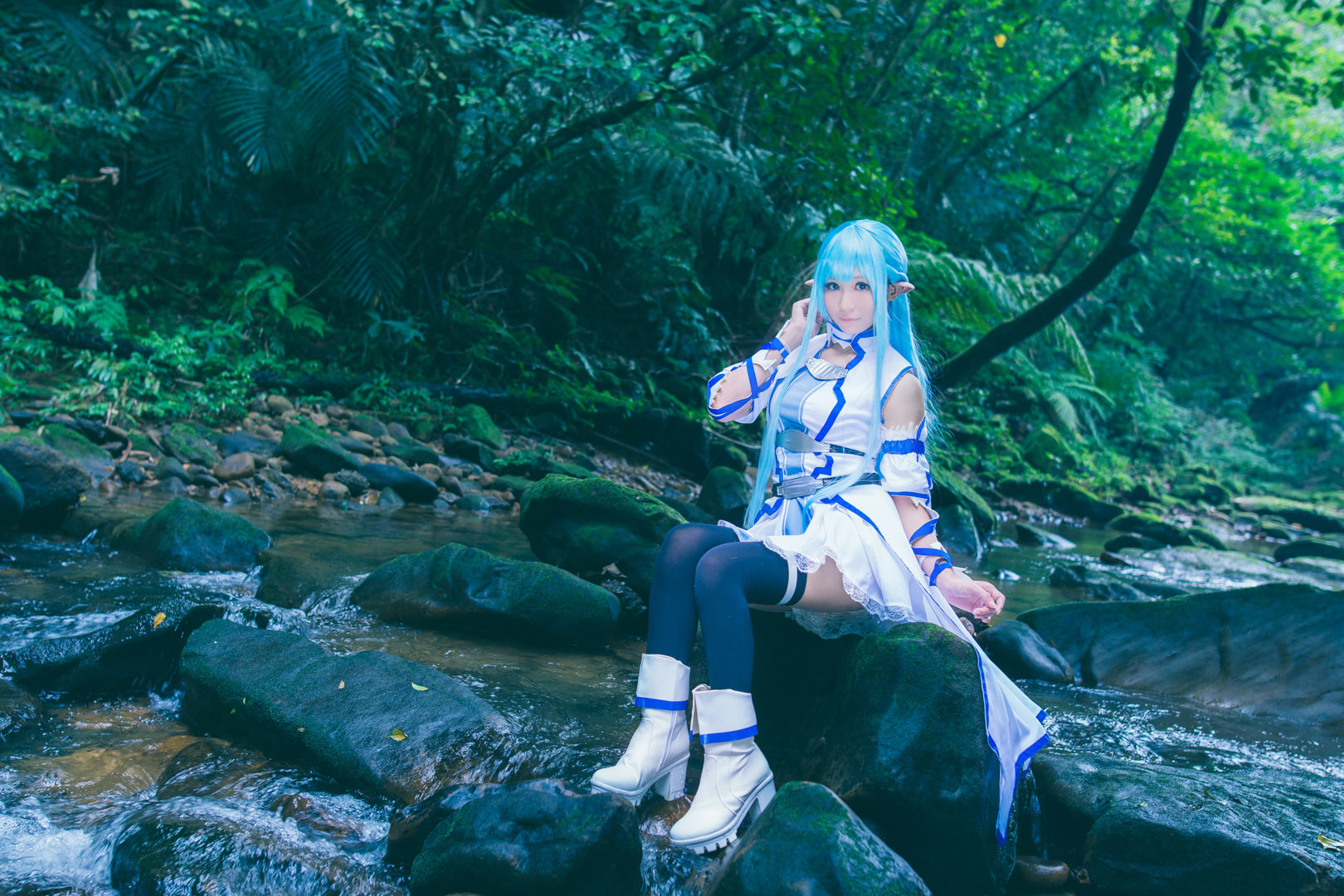 M940-[福利COS] 白神泱 - 亚丝娜 网红COS-第91张