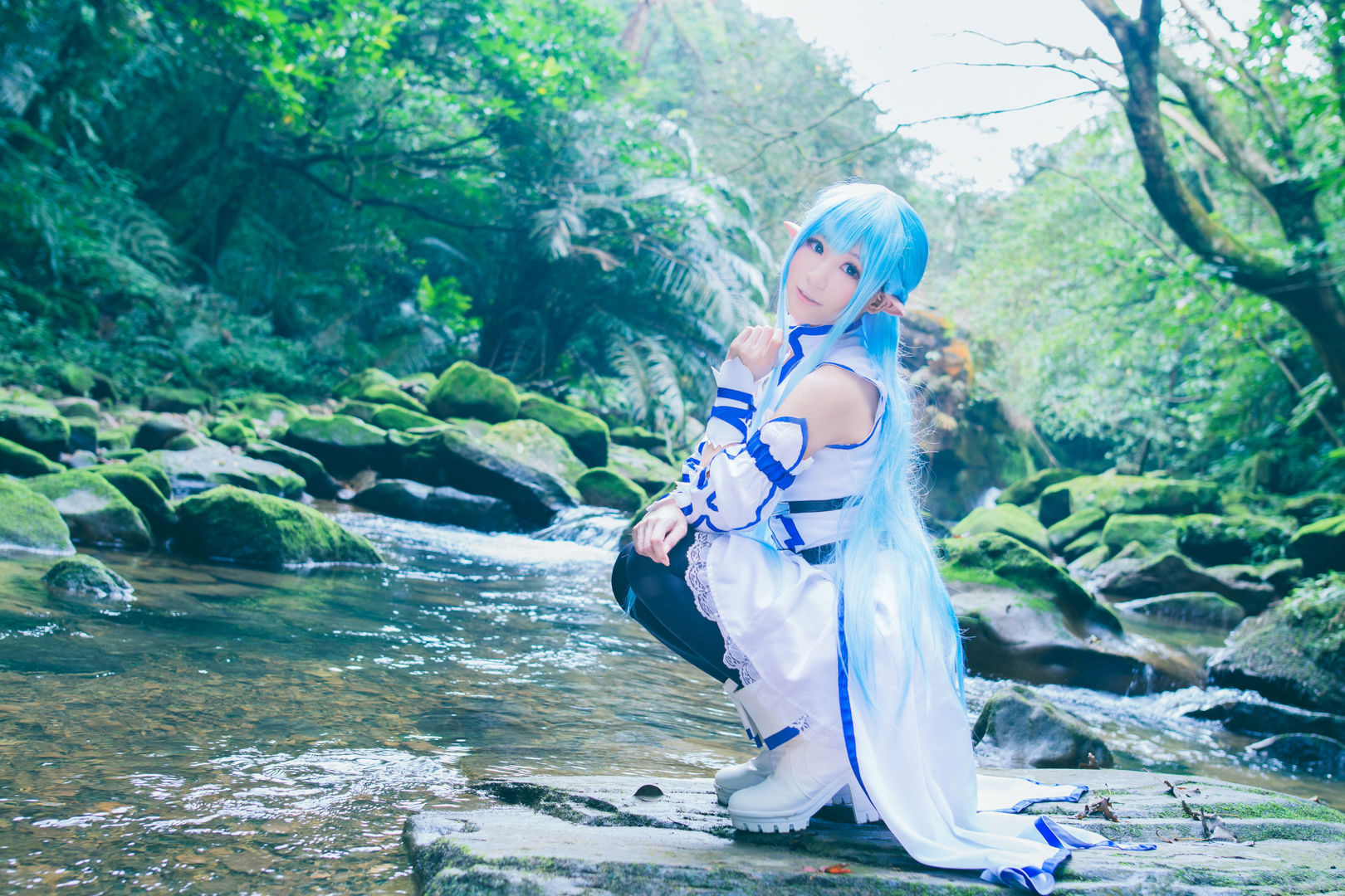 M940-[福利COS] 白神泱 - 亚丝娜 网红COS-第92张
