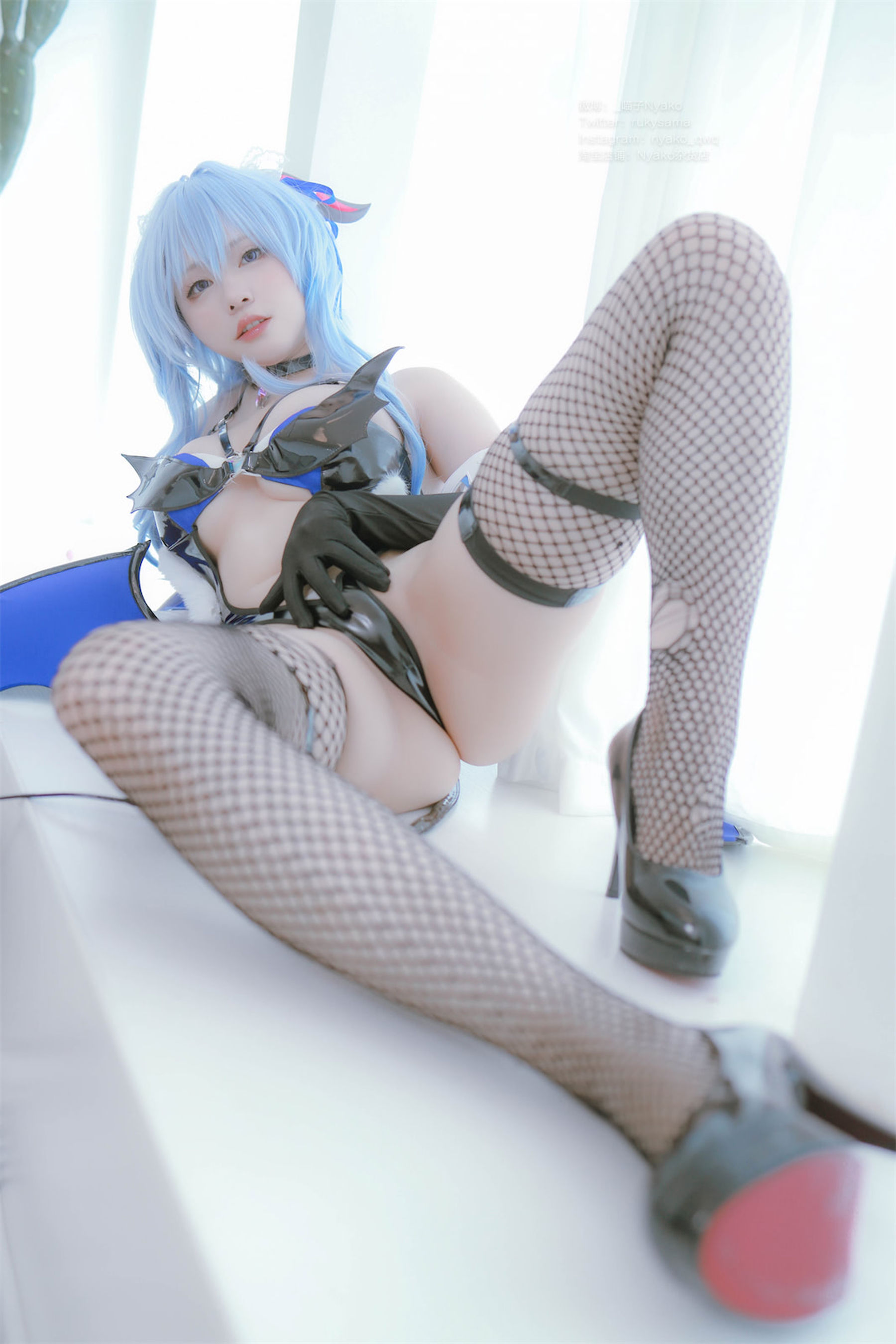 M940-[福利COS] 萌妹子Nyako喵子 - 原神甘雨魅魔 网红COS-第43张