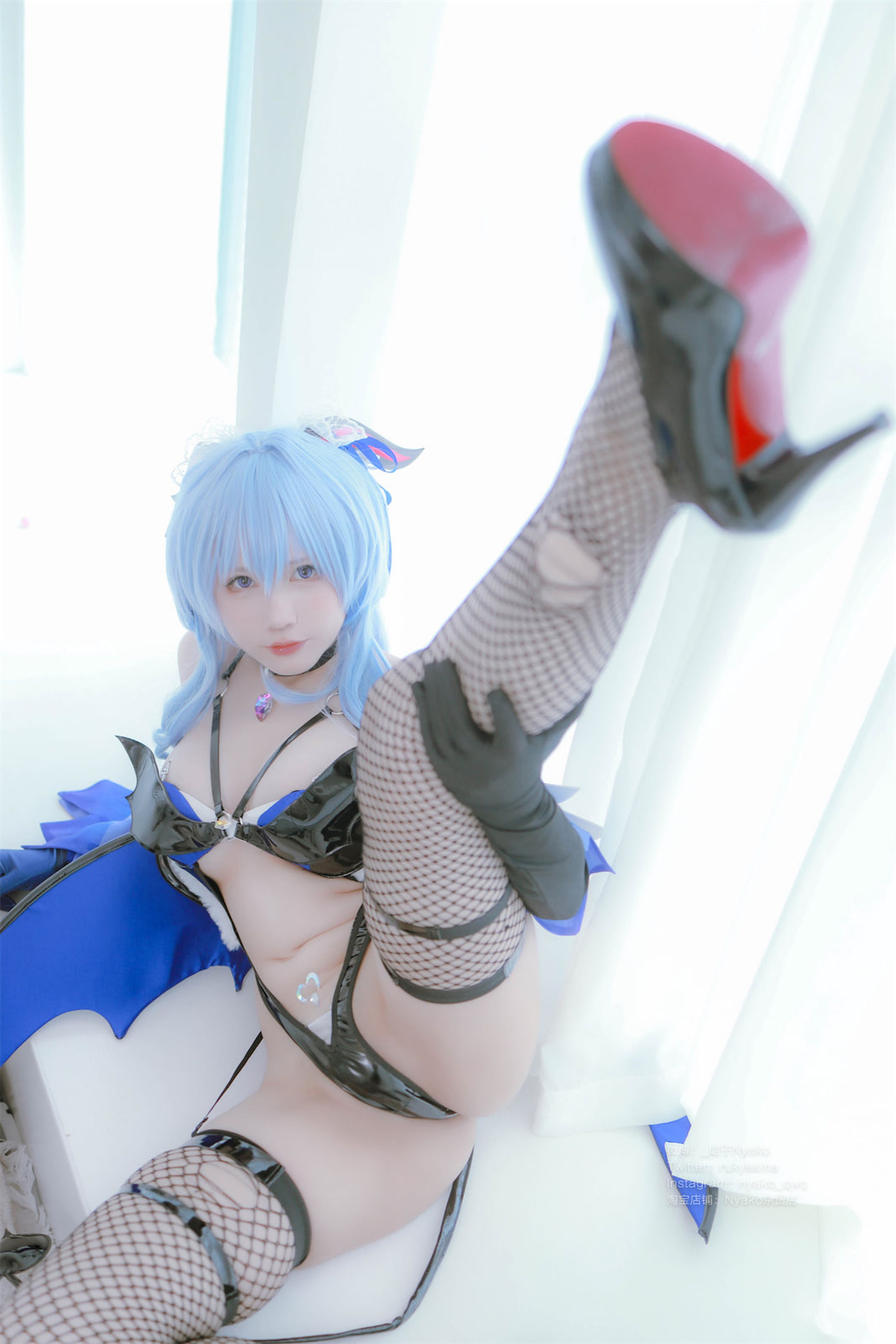 M940-[福利COS] 萌妹子Nyako喵子 - 原神甘雨魅魔 网红COS-第44张