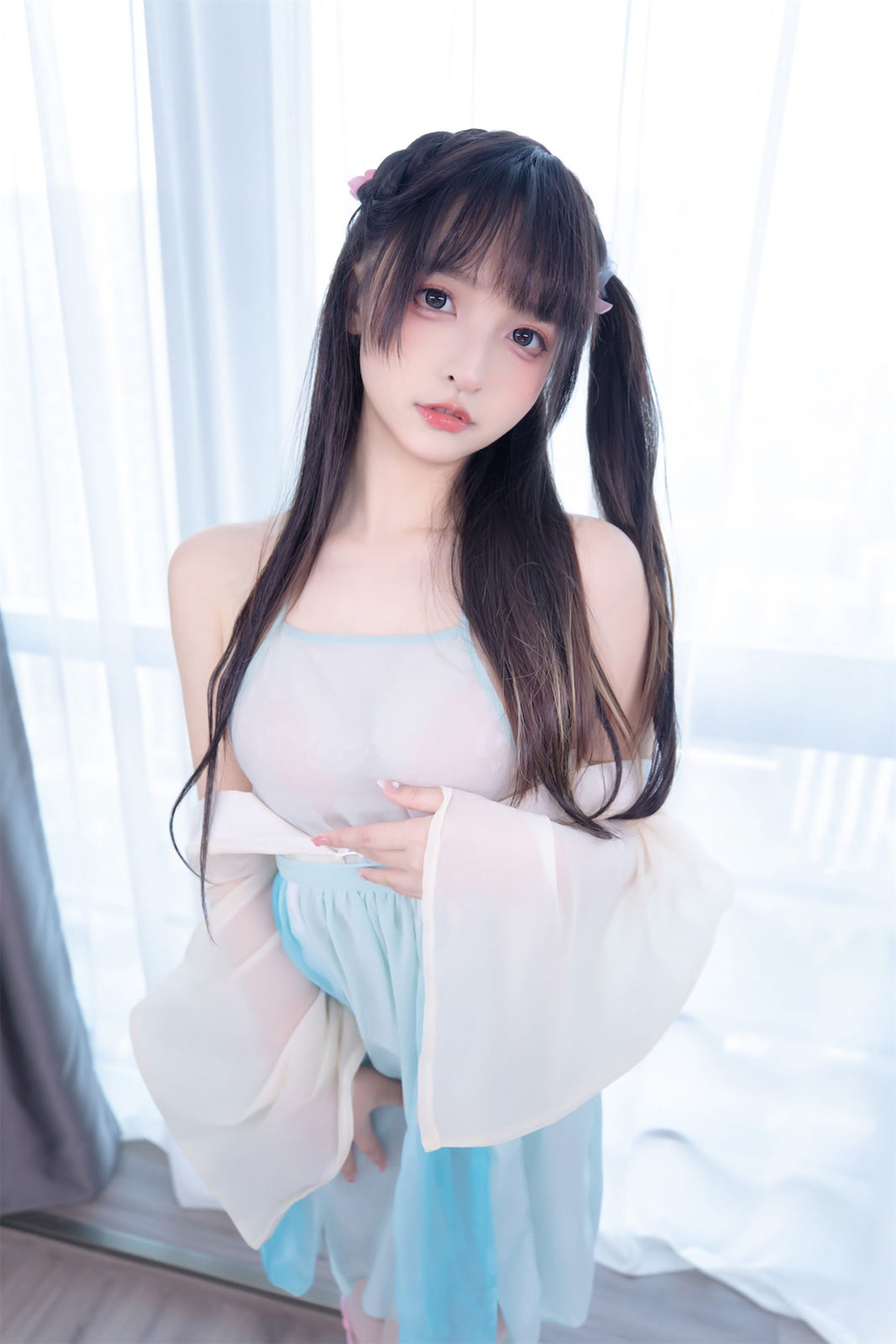M940-[福利COS] 萝莉神楽板真冬 之醉梦星河 网红COS-第47张