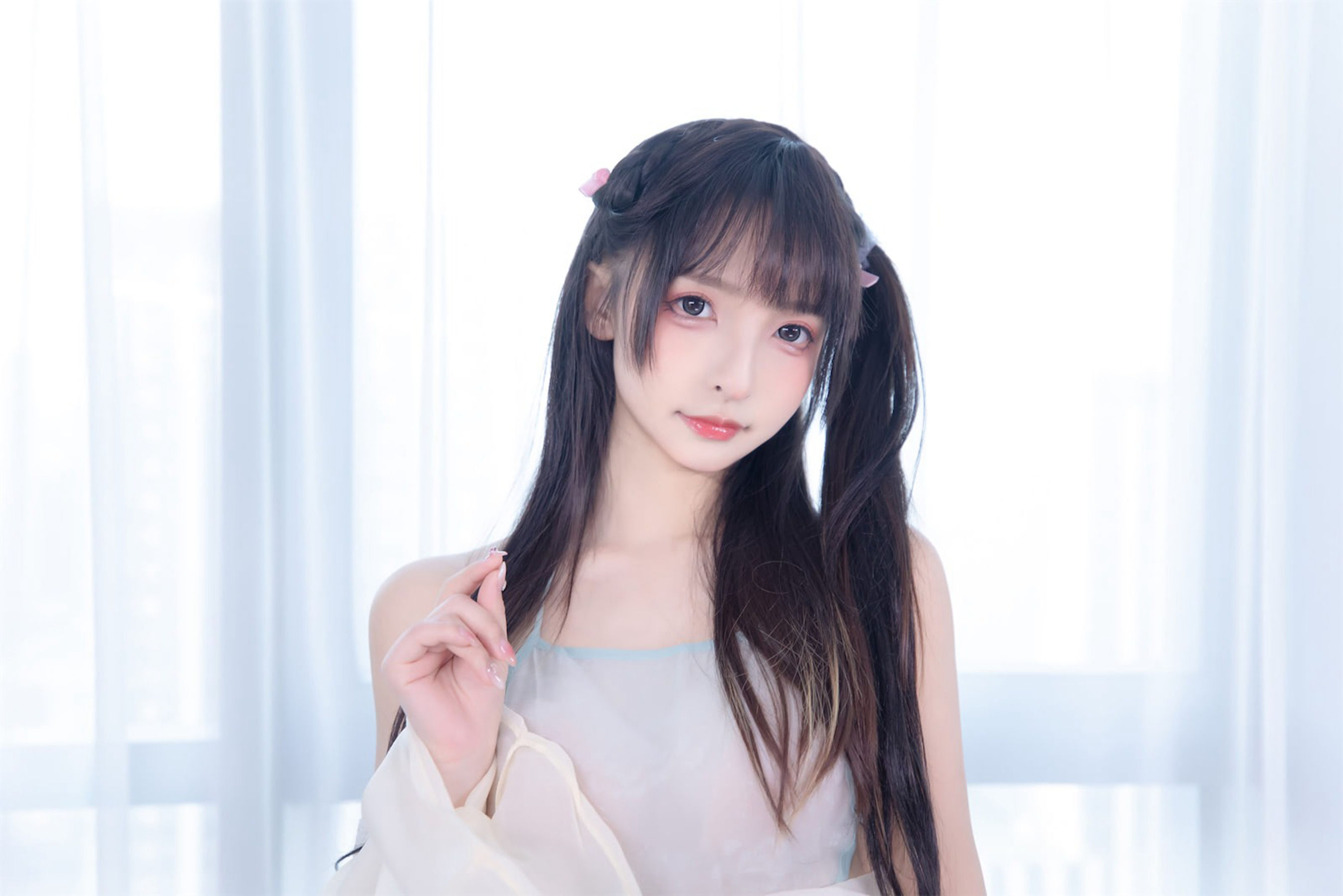 M940-[福利COS] 萝莉神楽板真冬 之醉梦星河 网红COS-第48张