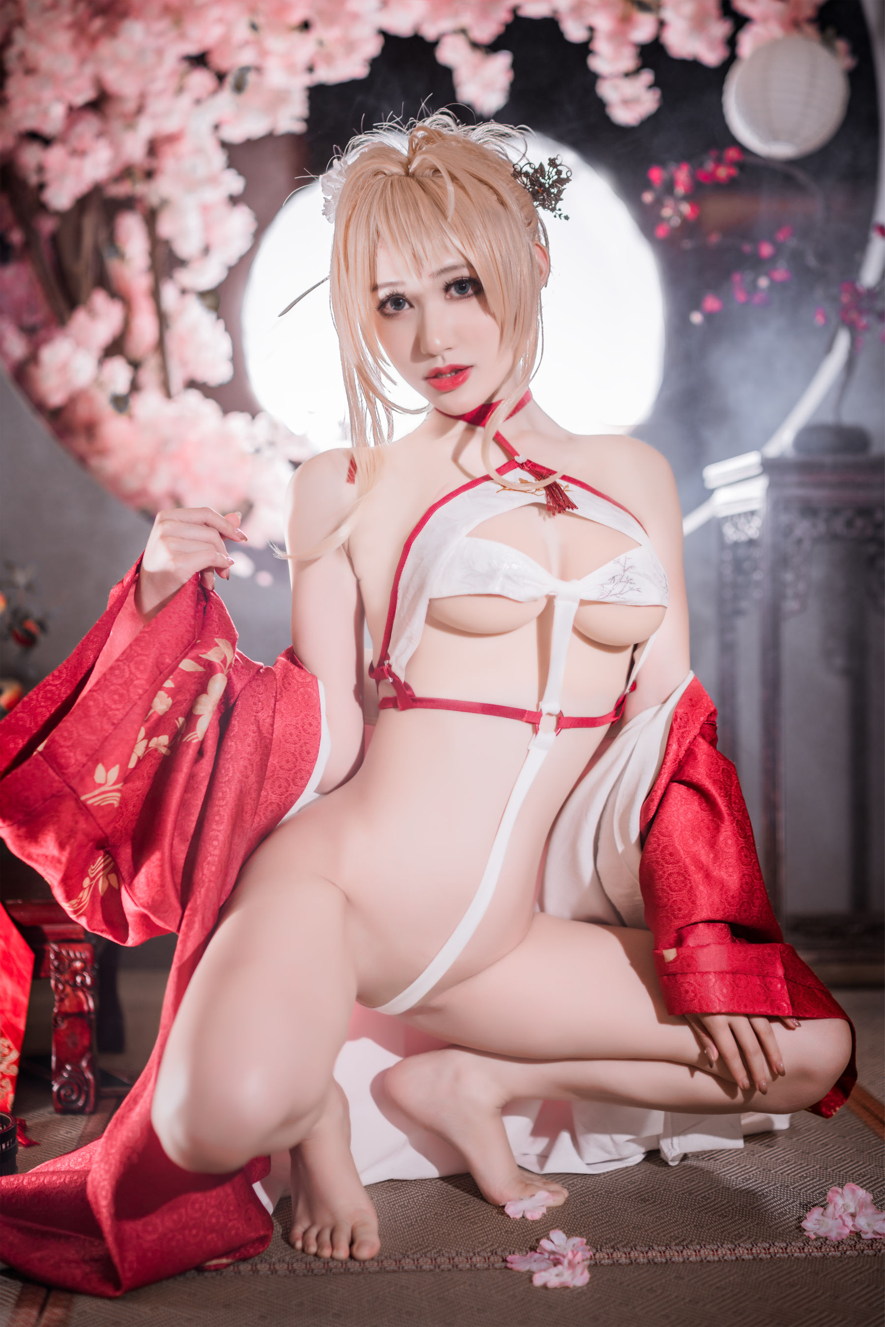 M940-[福利COS] 木之本果 - 花容 网红COS-第42张