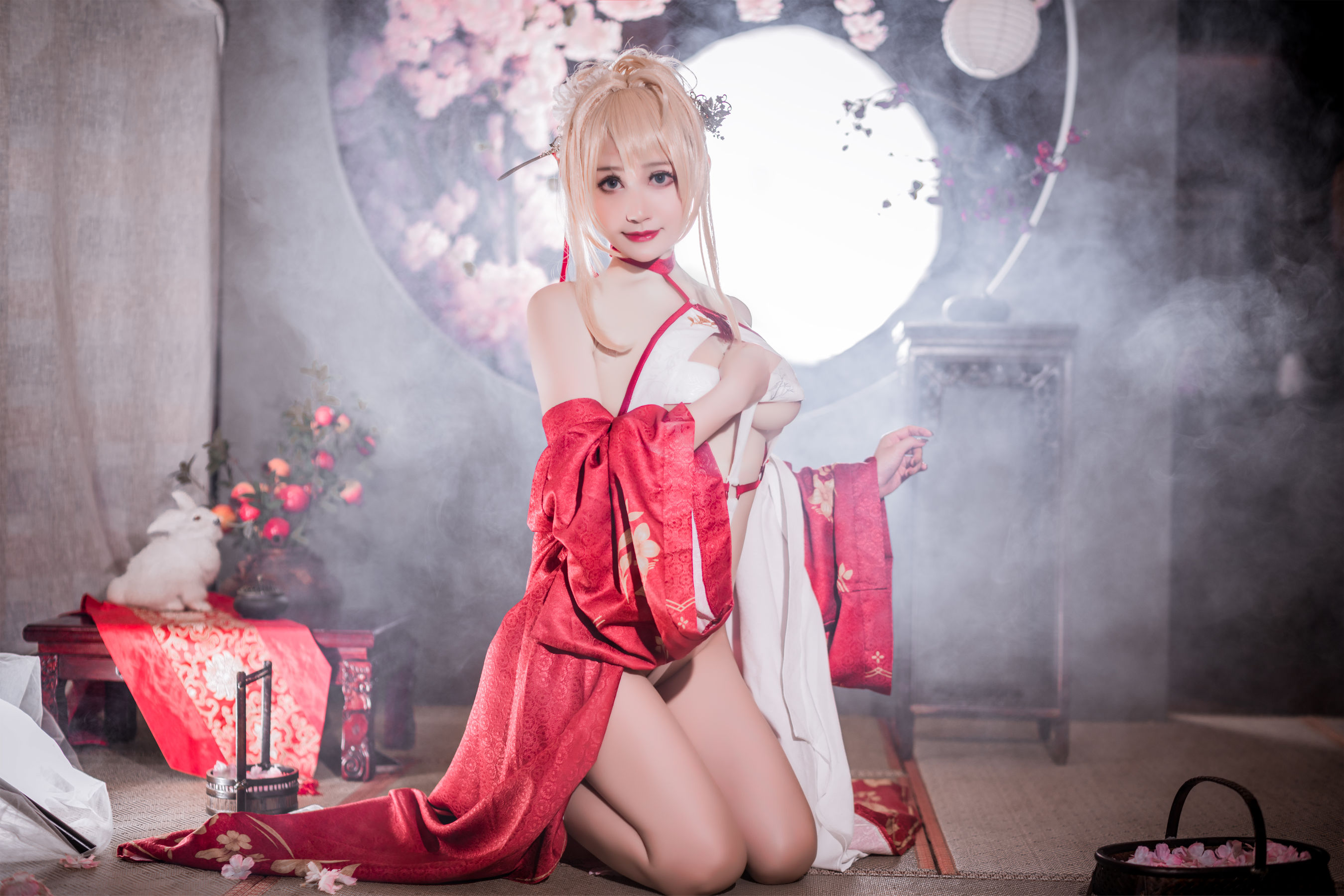 M940-[福利COS] 木之本果 - 花容 网红COS-第43张