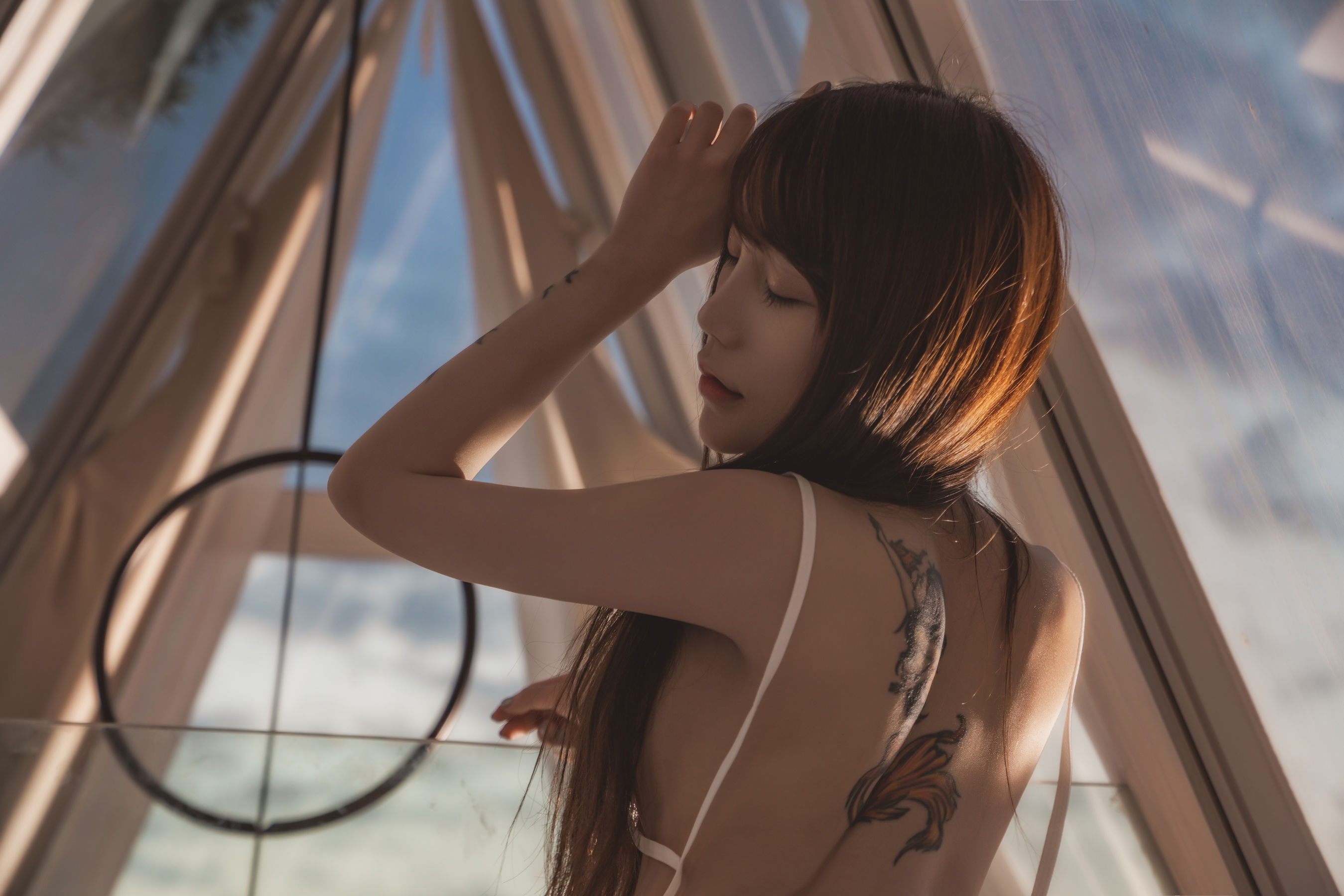 M940-[福利COS] COS少女星野咪兔 - 再见漂浮岛 网红COS-第62张