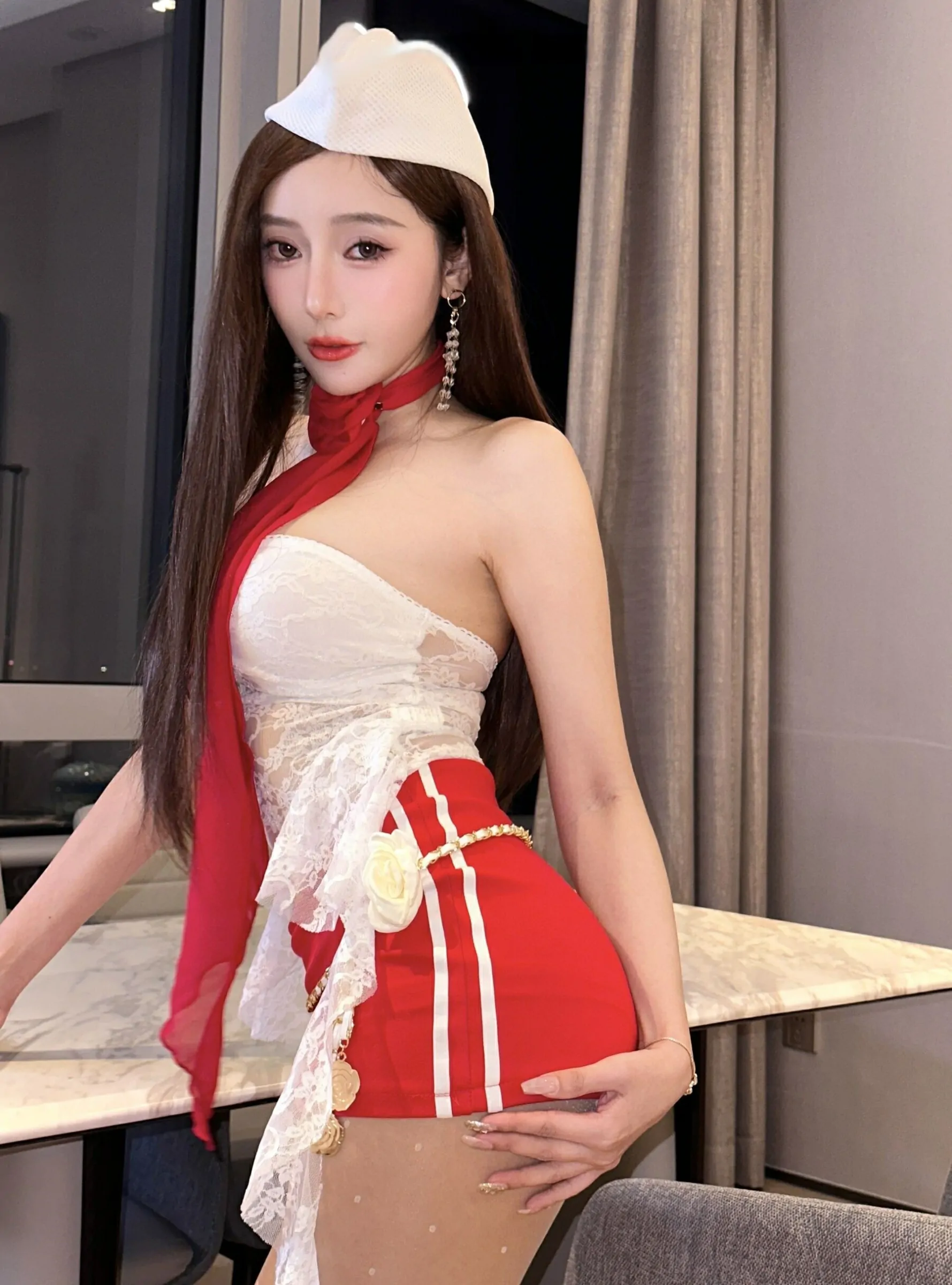 王馨瑶Yanni - 私拍性感白色蕾丝 [72P]