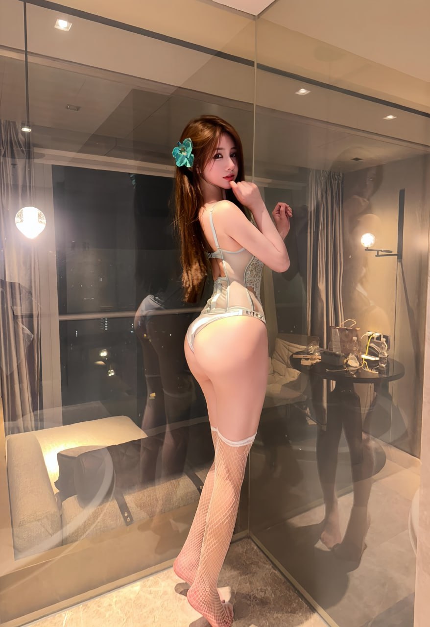 奔跑的晶骡儿 - 性感情趣蕾丝半腿白网丝 [27P] 插图26