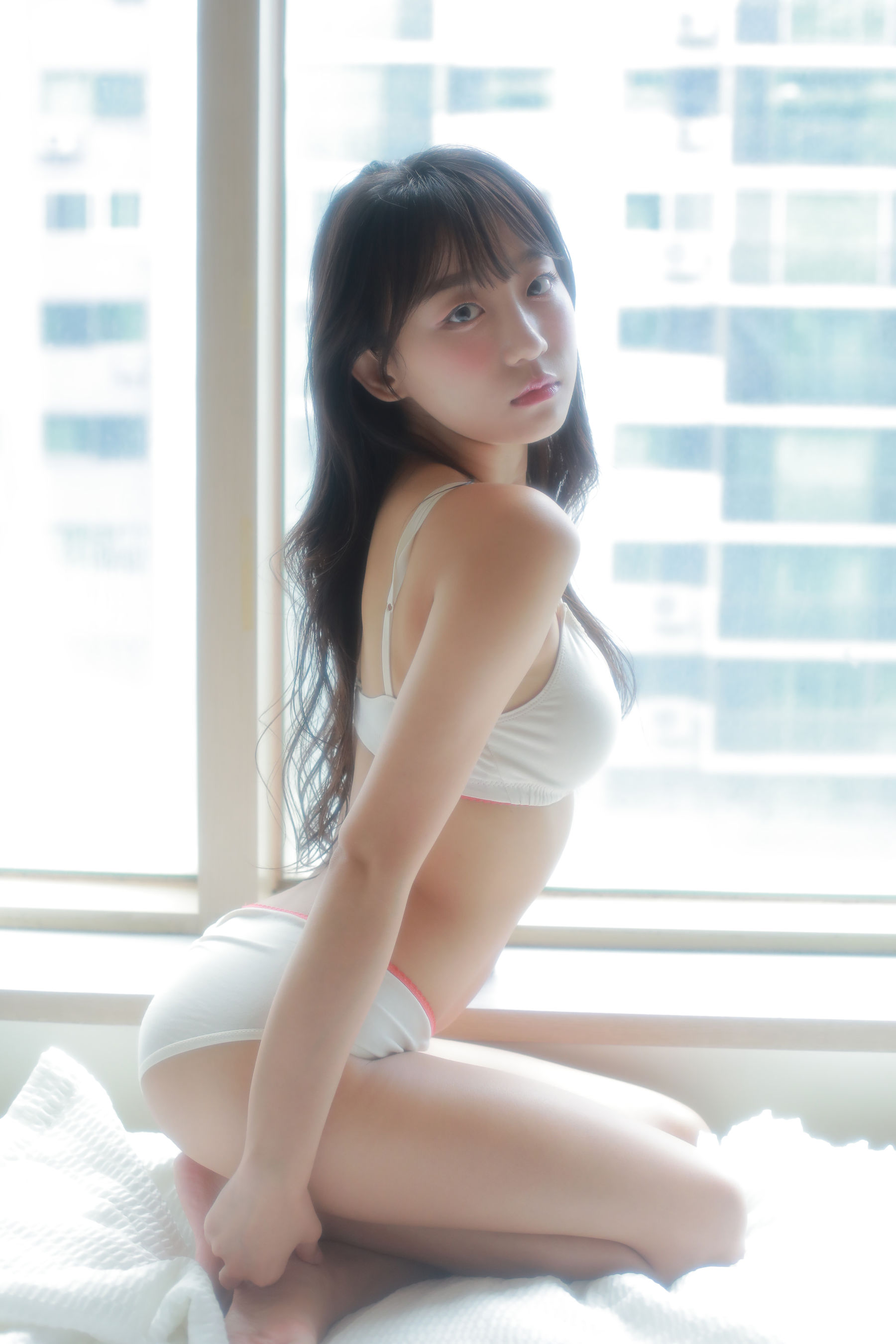 Eunji Pyo Vol.02 – Home 米色内衣 日韩美图-第34张