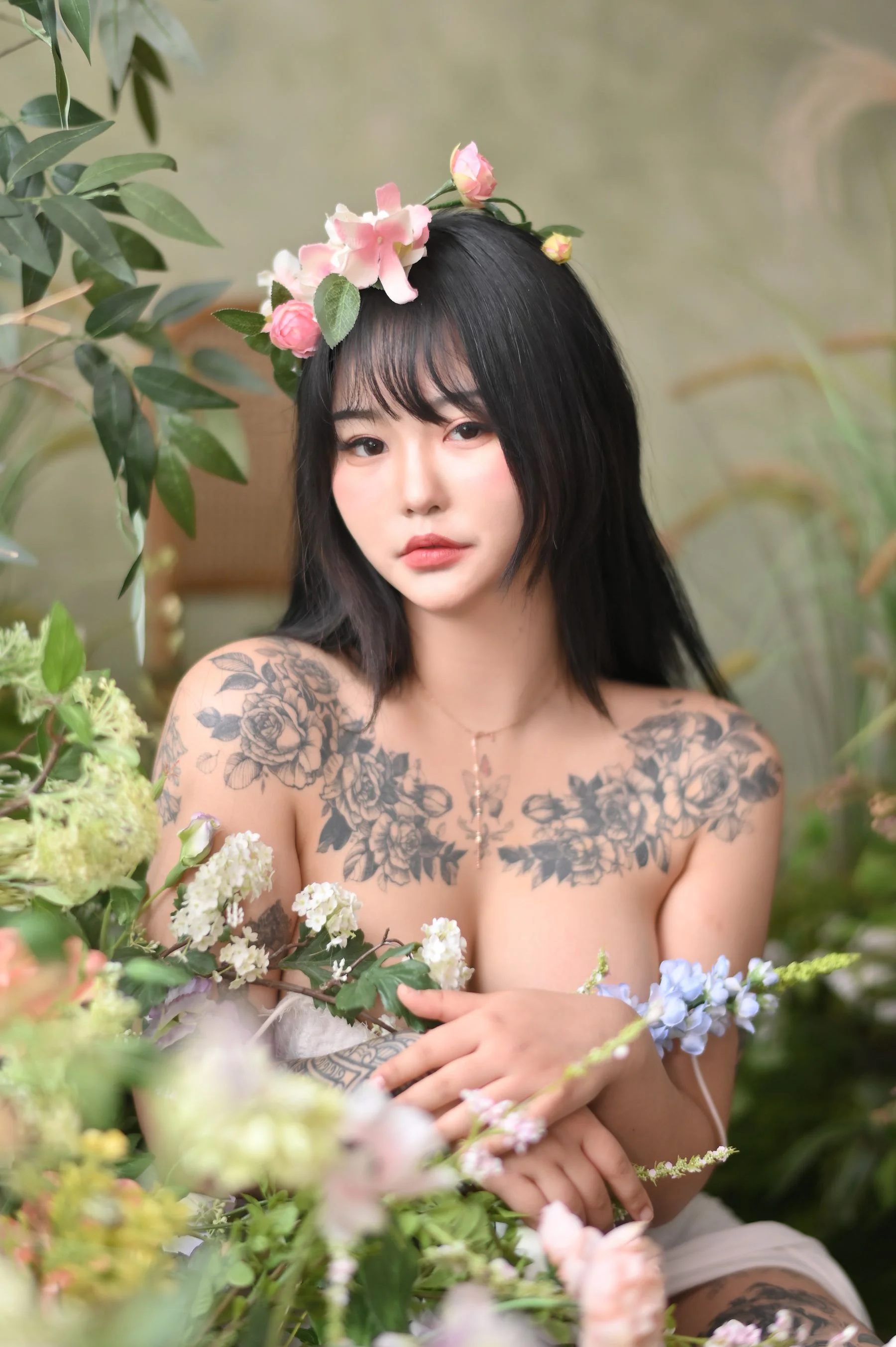 Boyeon Jeon – Nude Flower 日韩美图-第49张