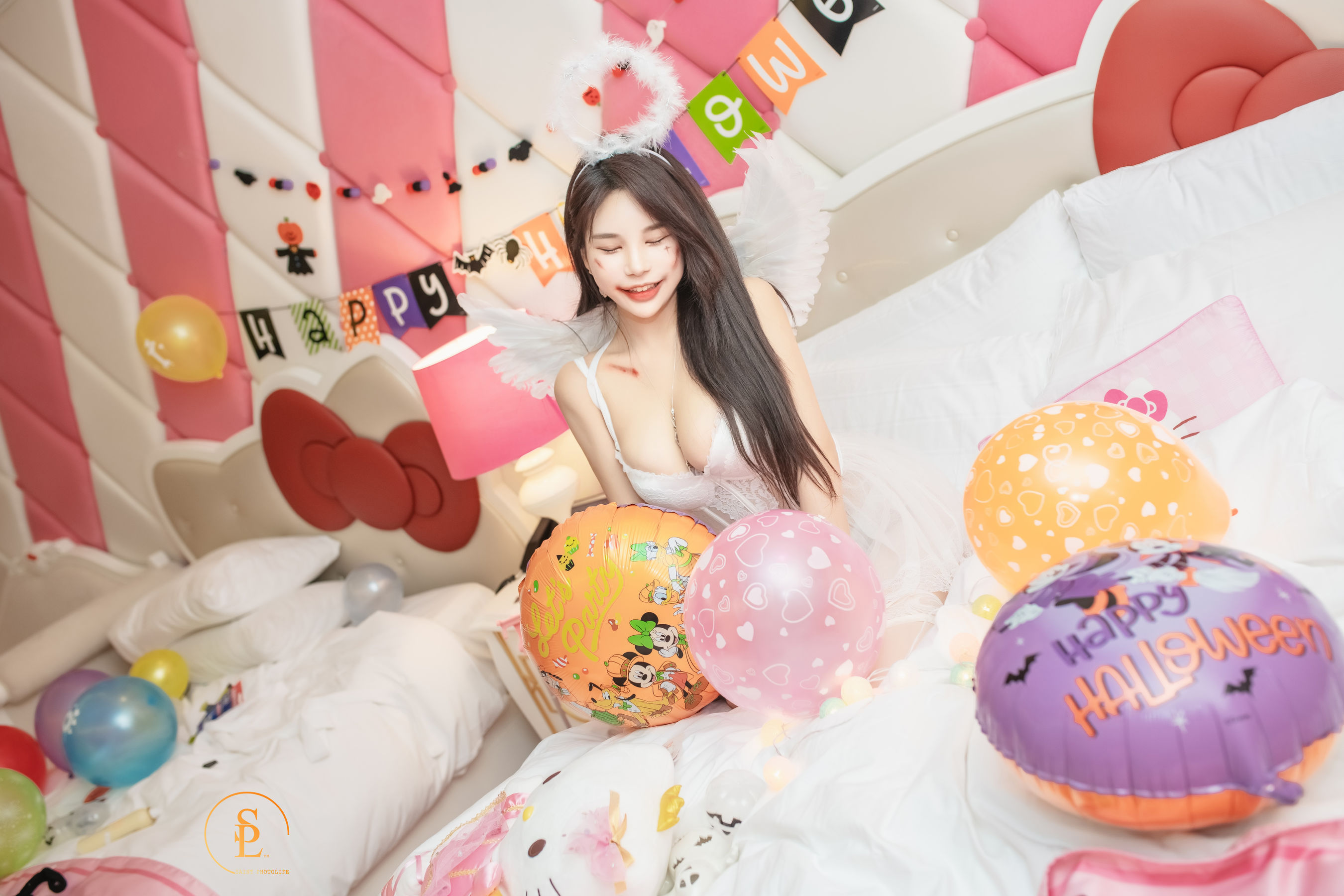 [saintphotolife] Zzyuri – Vol.16 Pink Halloween 日韩美图-第1张