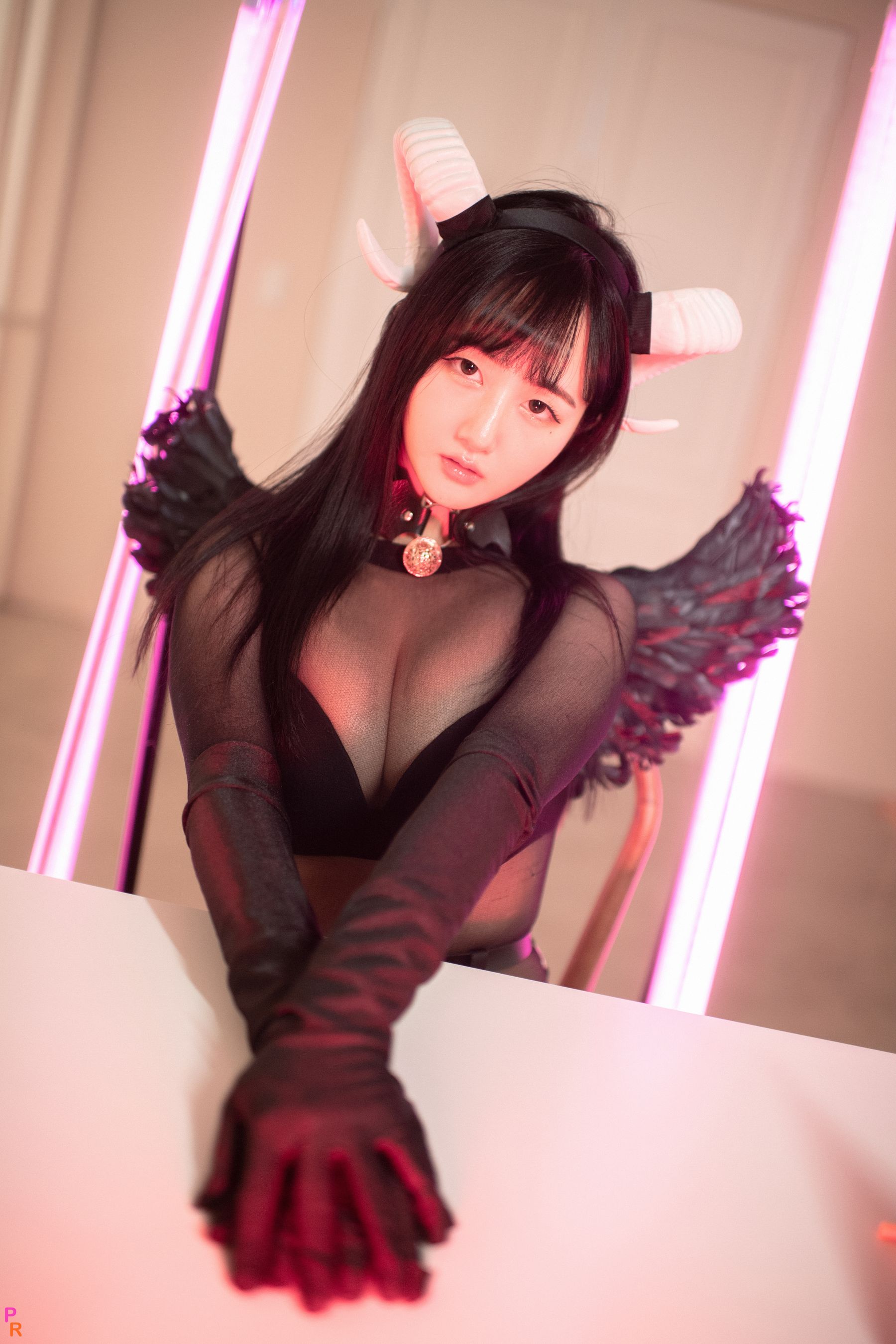 [PINK RIBBON] Jina – Succubus perspective 日韩美图-第1张