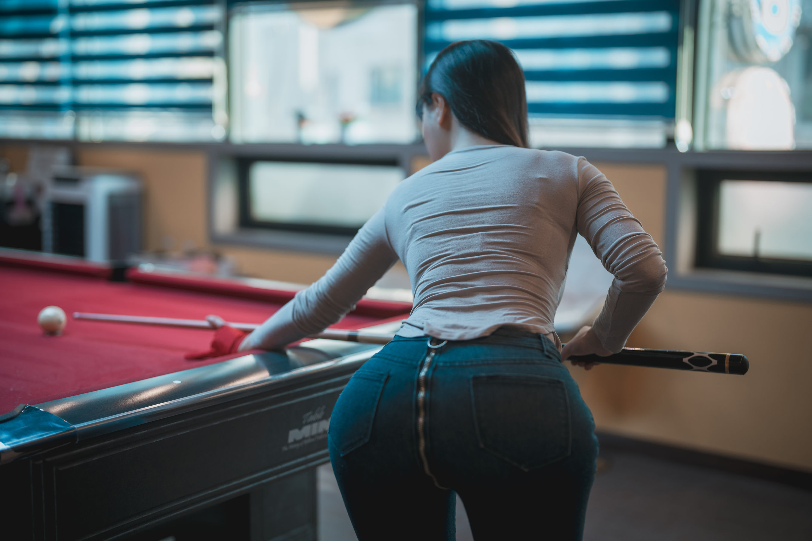 DJAWA ZziZzi – Billiards Girl – 1 日韩美图-第1张