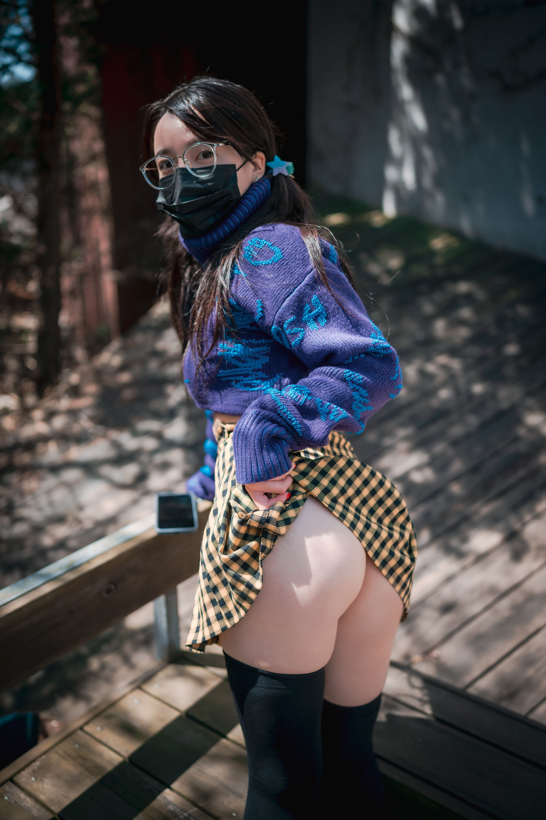 DJAWA Yeeun – Early Spring Walk in March Vol.2 日韩美图-第34张
