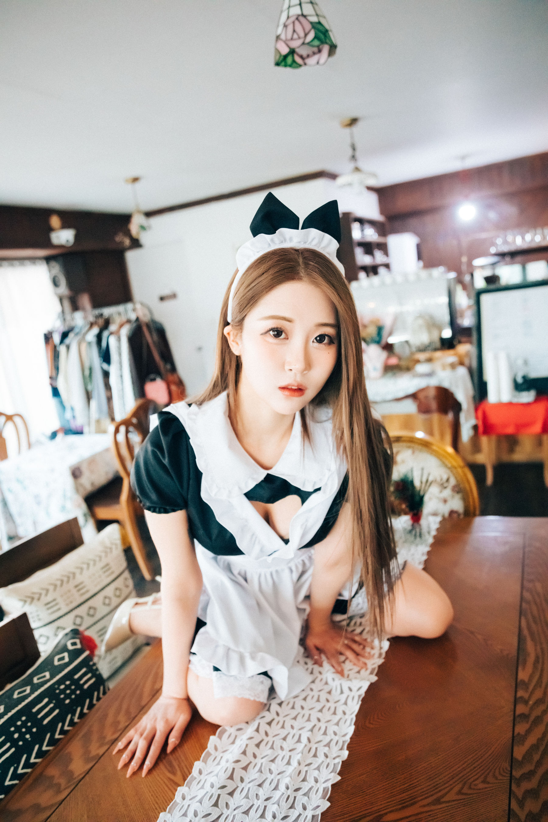 [LOOZY] Bomi – Maid cafe 日韩美图-第32张