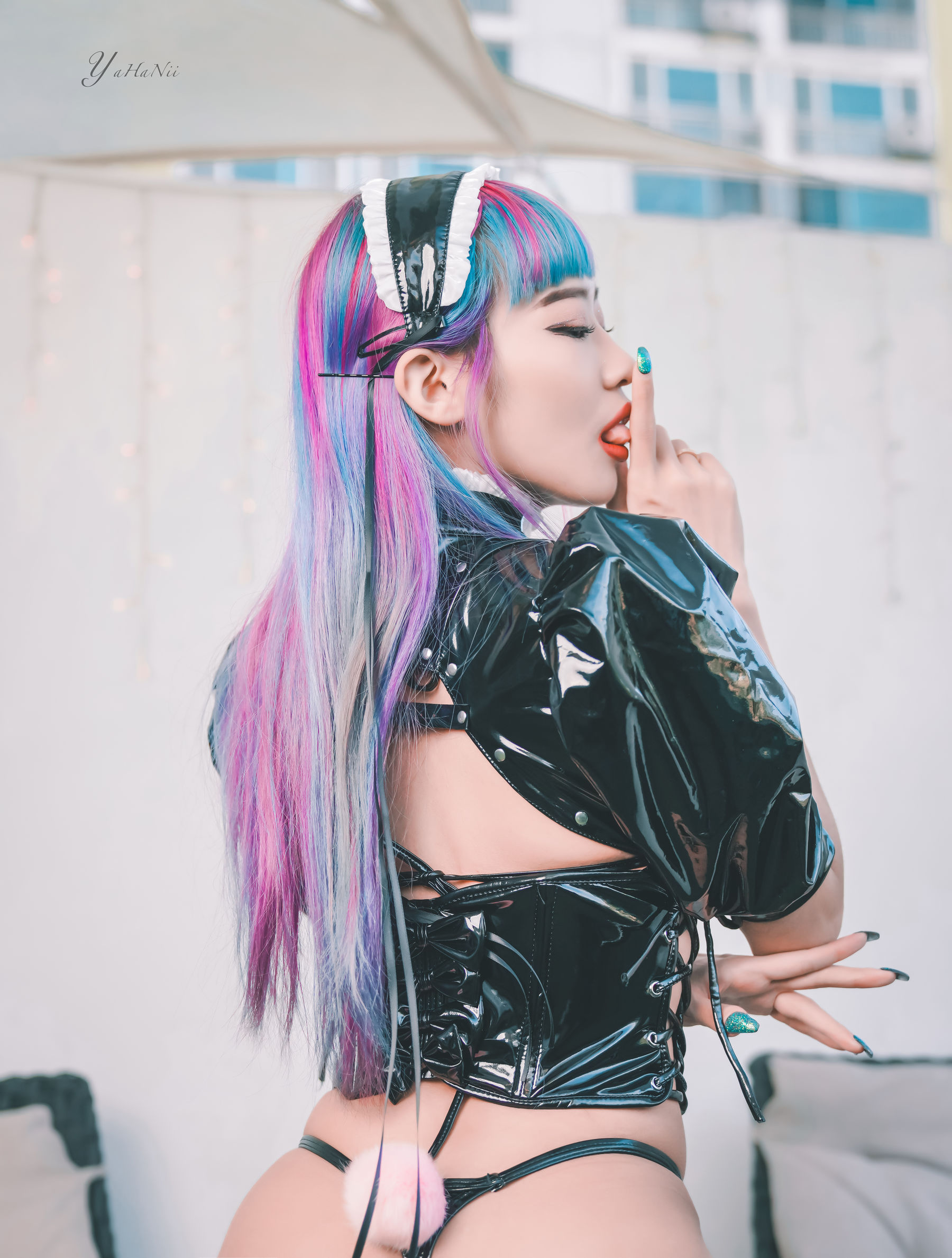 [YAHANII] Biya – Dark Maid 日韩美图-第100张