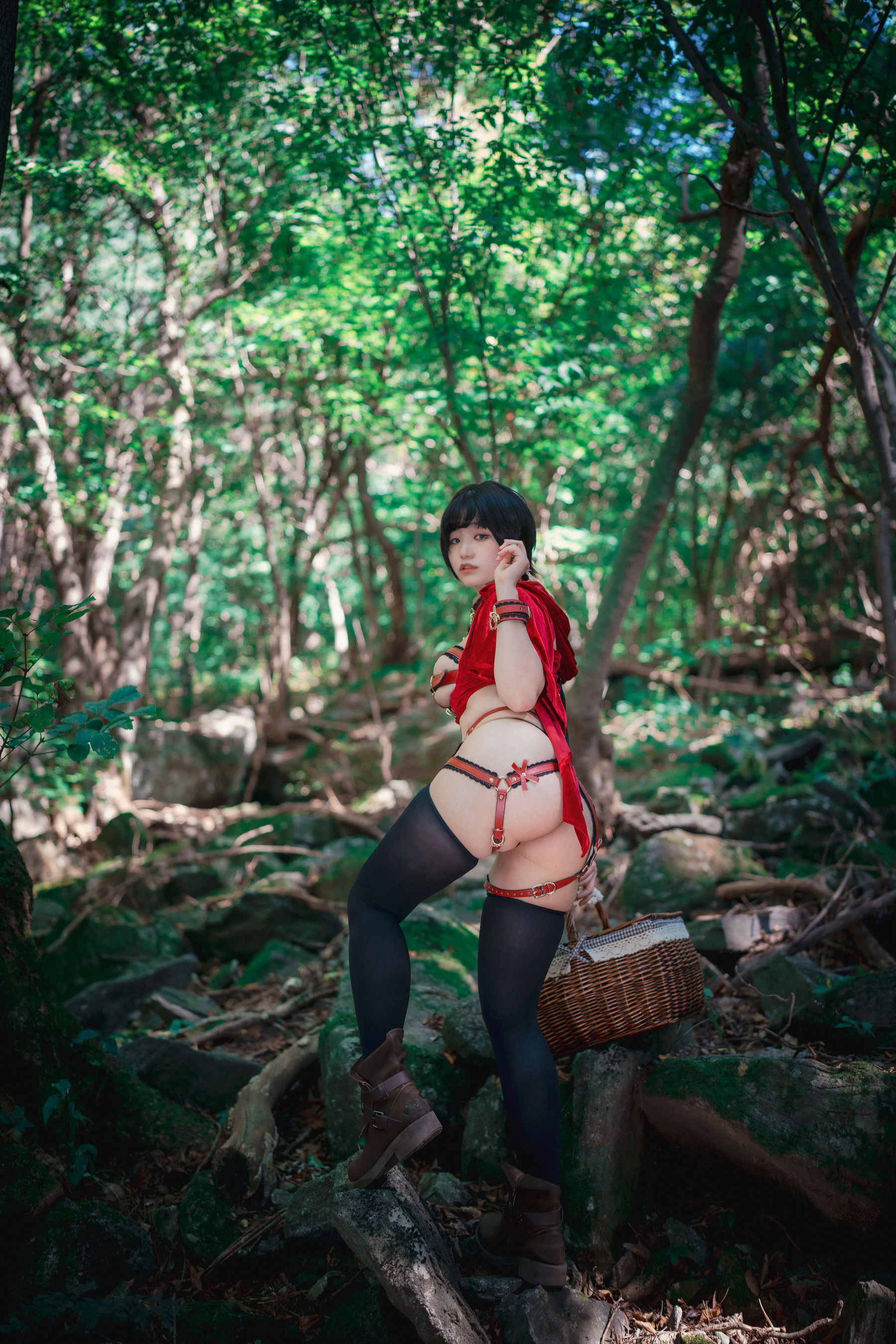 [DJAWA] Mimmi – Naughty Red Hiring Hood 日韩美图-第26张