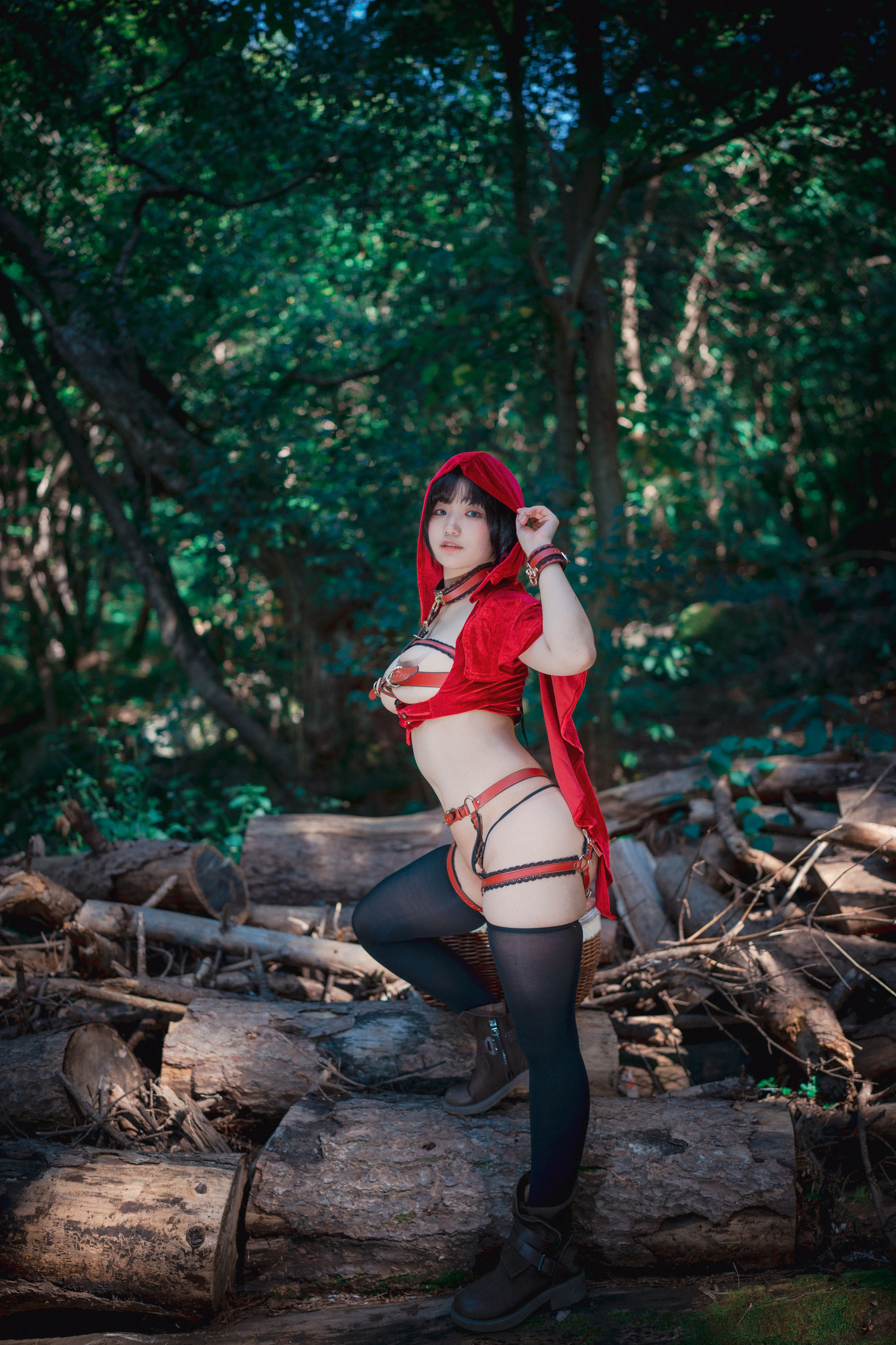 [DJAWA] Mimmi – Naughty Red Hiring Hood 日韩美图-第87张