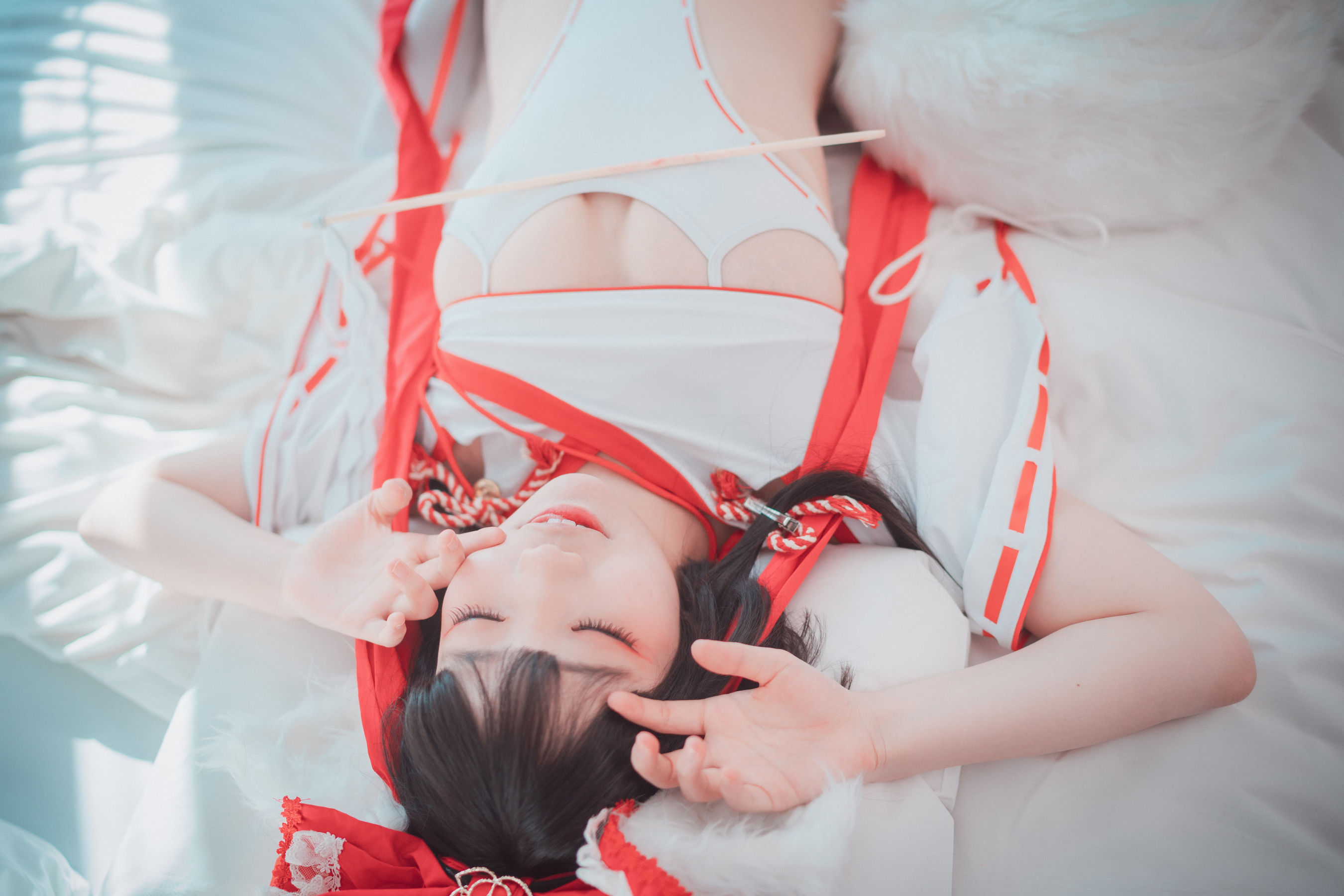 [DJAWA] Mimmi – Kitsune Miko 日韩美图-第23张