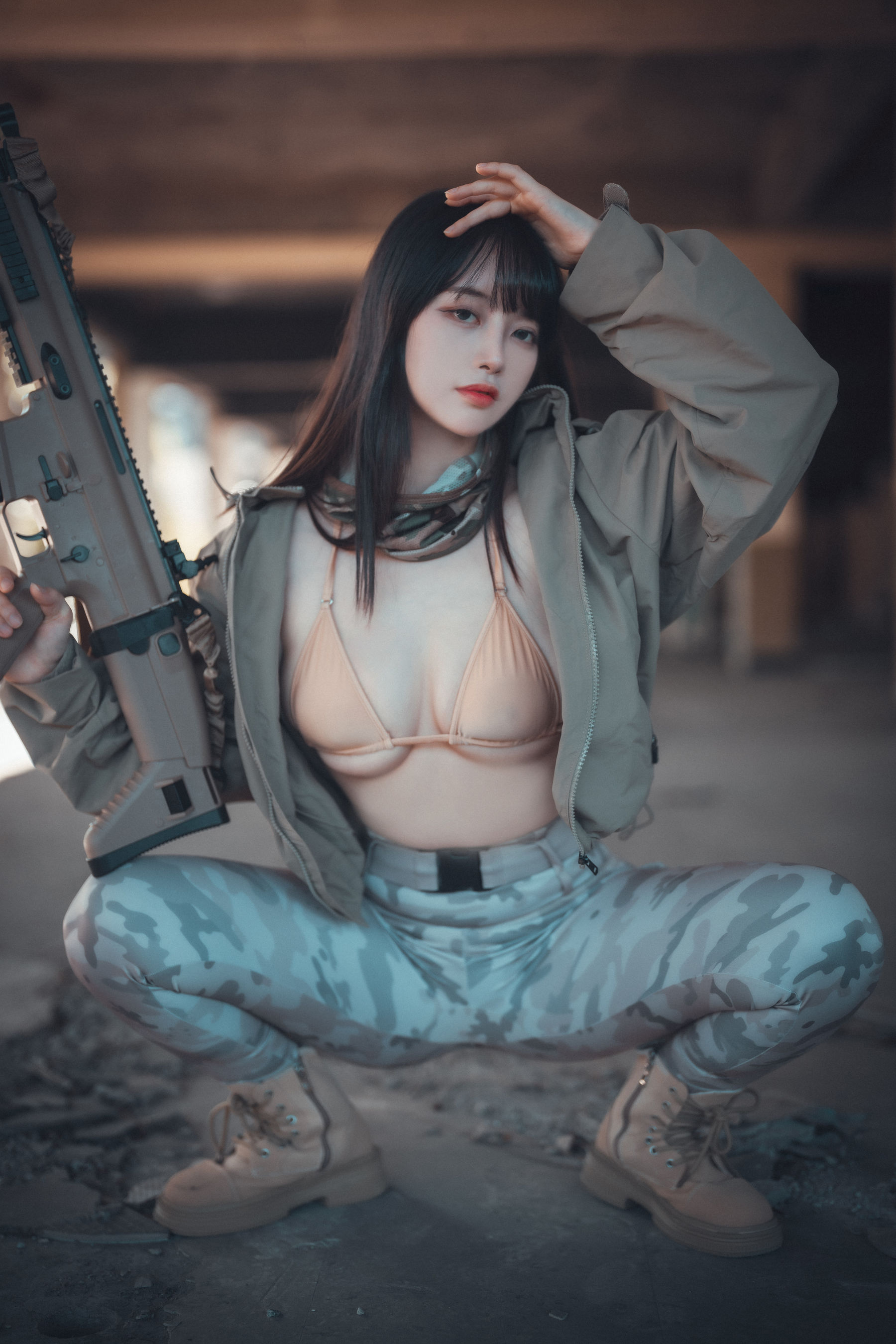 DJAWA] ZziZzi Desert Stalker 日韩美图-第122张