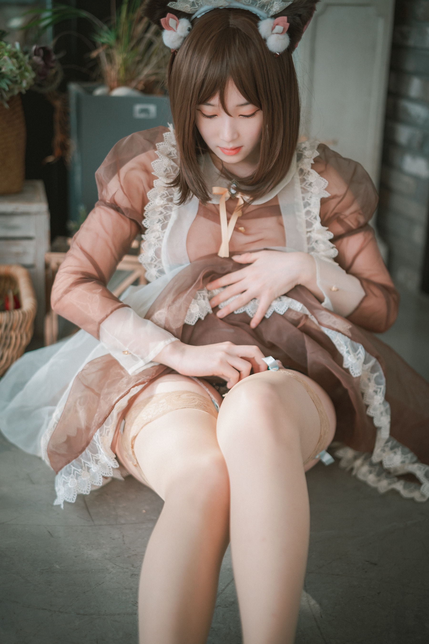 [DJAWA] BamBi – Pure Marron 写真套图 日韩美图-第5张