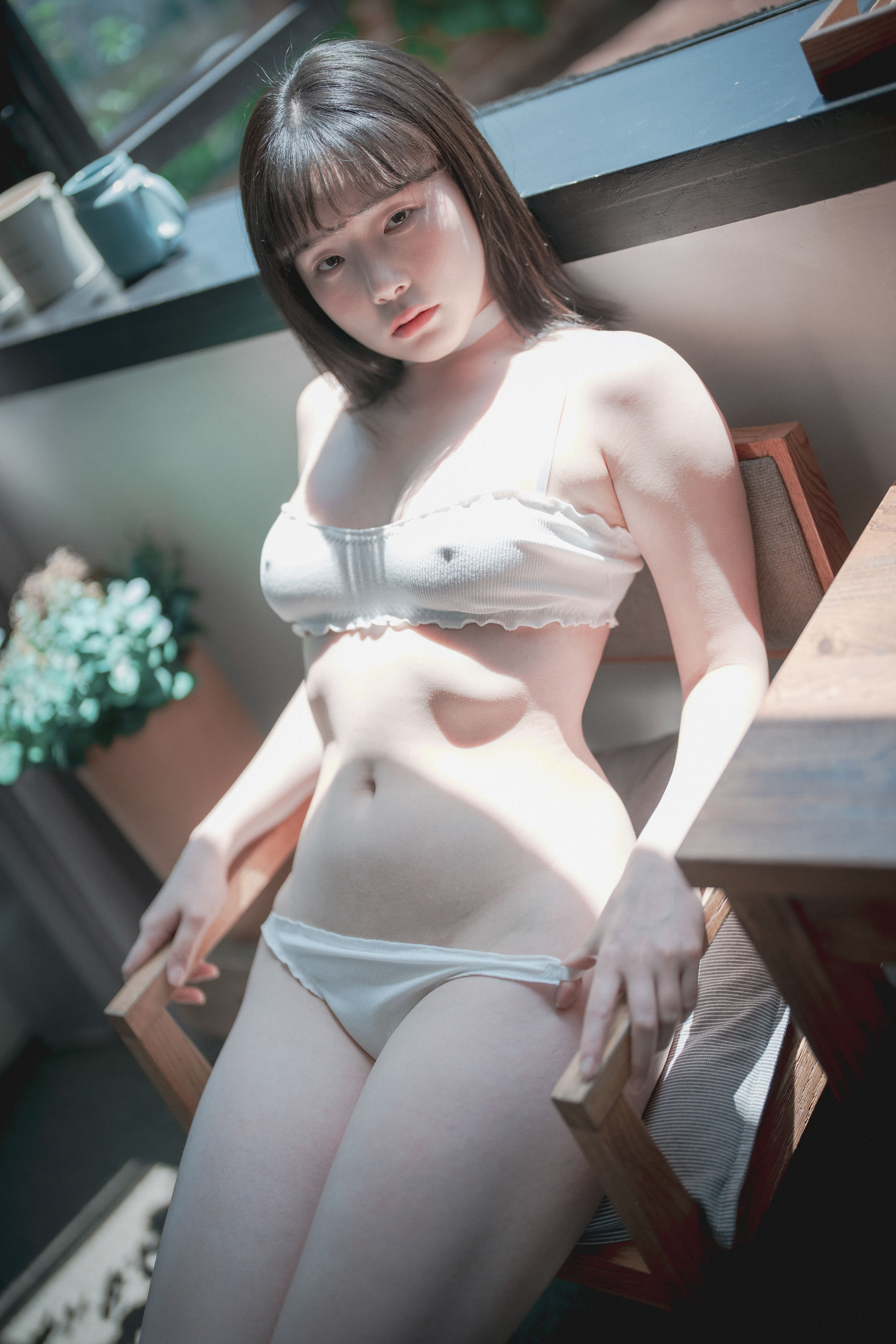 [DJAWA] PIA – Cozy White 日韩美图-第1张