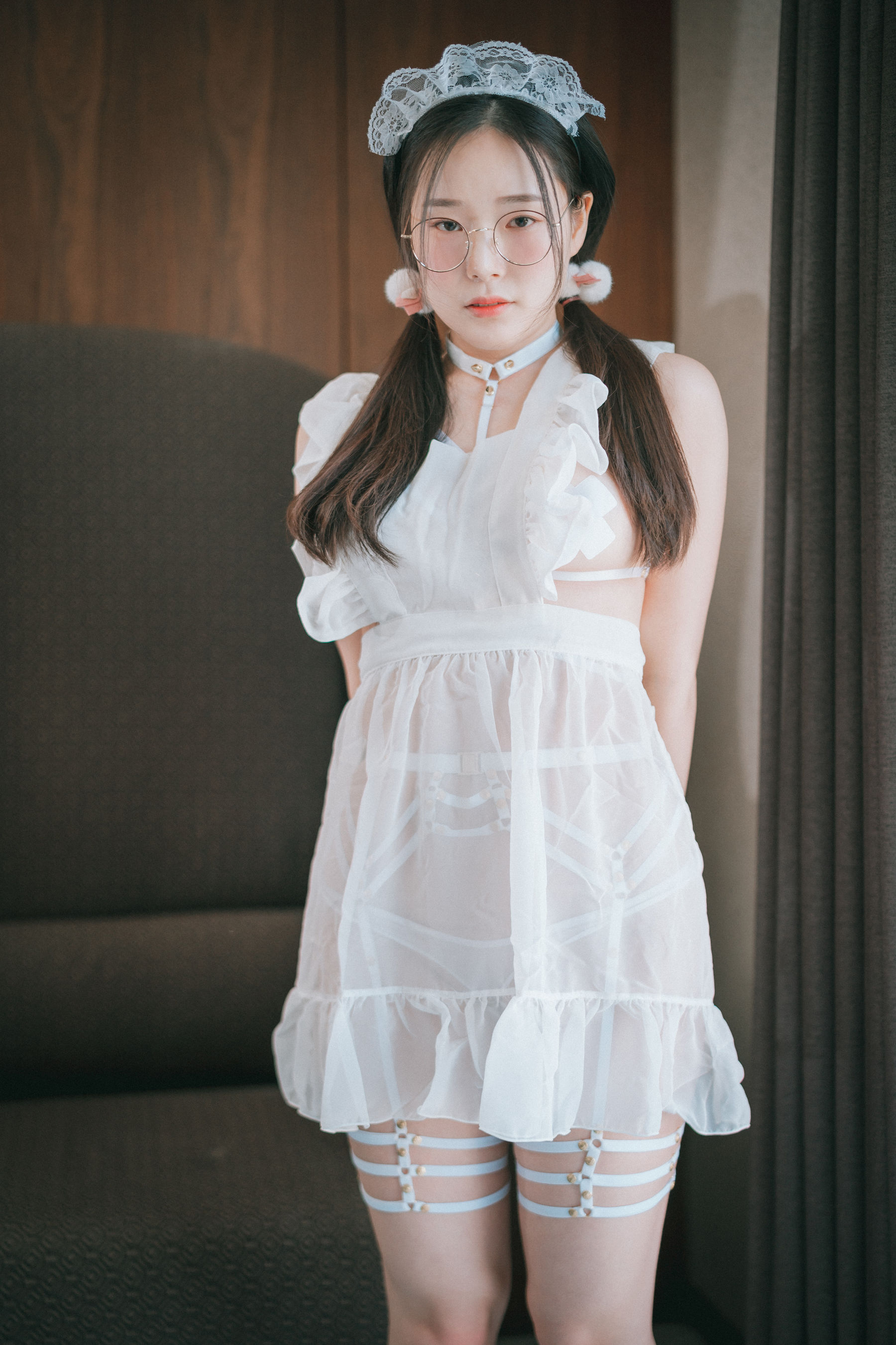 [DJAWA] PIA – Sheer Chiffon Apron 日韩美图-第26张