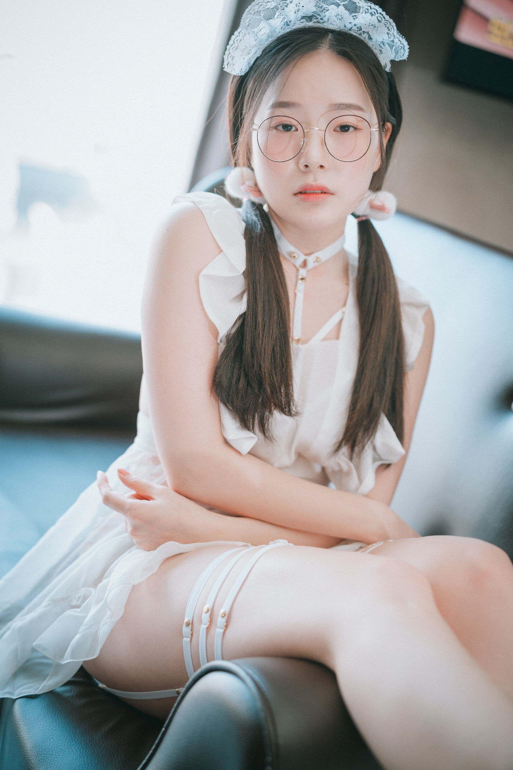 [DJAWA] PIA – Sheer Chiffon Apron 日韩美图-第38张