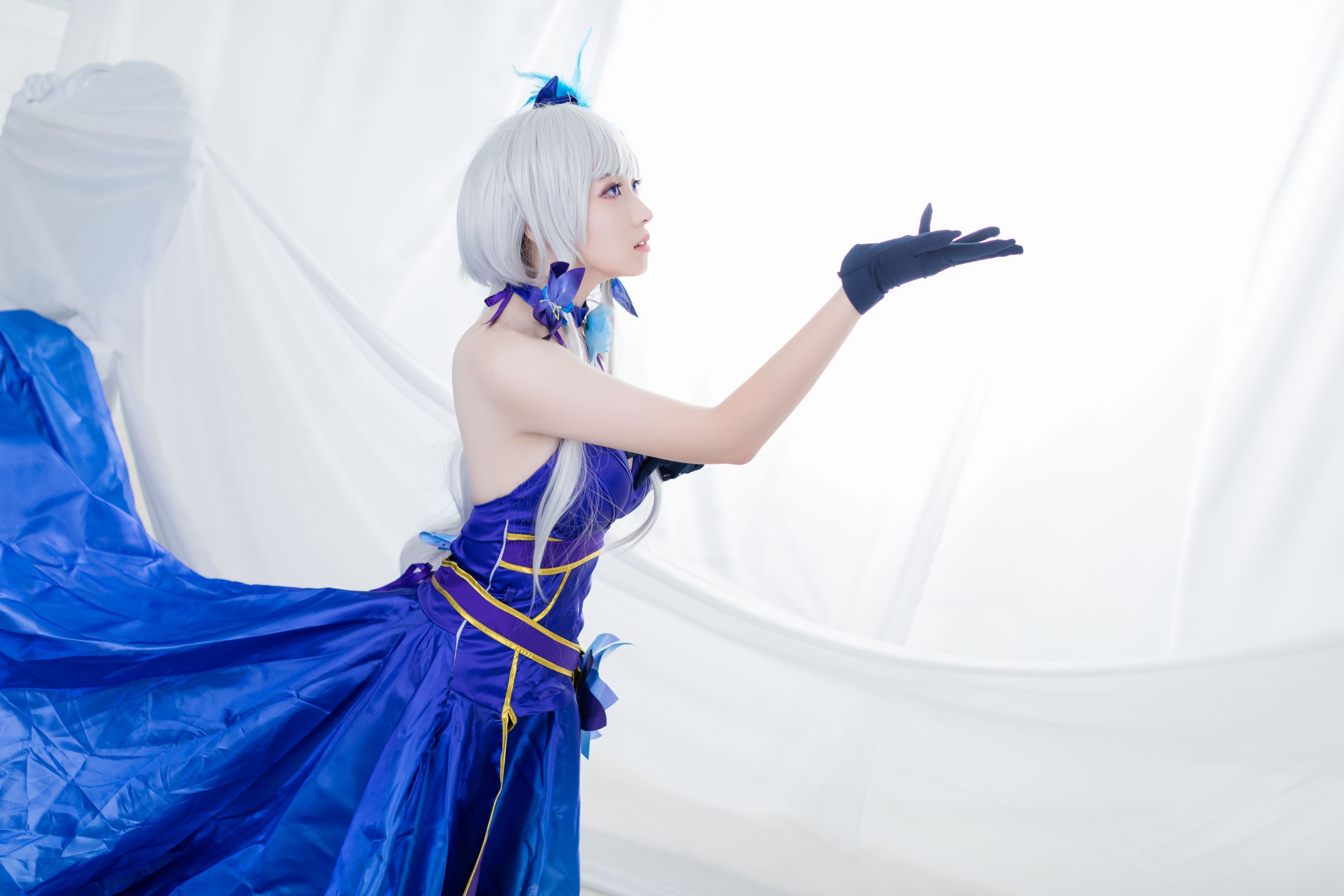 [ARTGRAVIA] 韩国妹子 BamBi写真 – Azur Lane – Illustrious (Never-Ending Tea Party ver.) 日韩美图-第1张