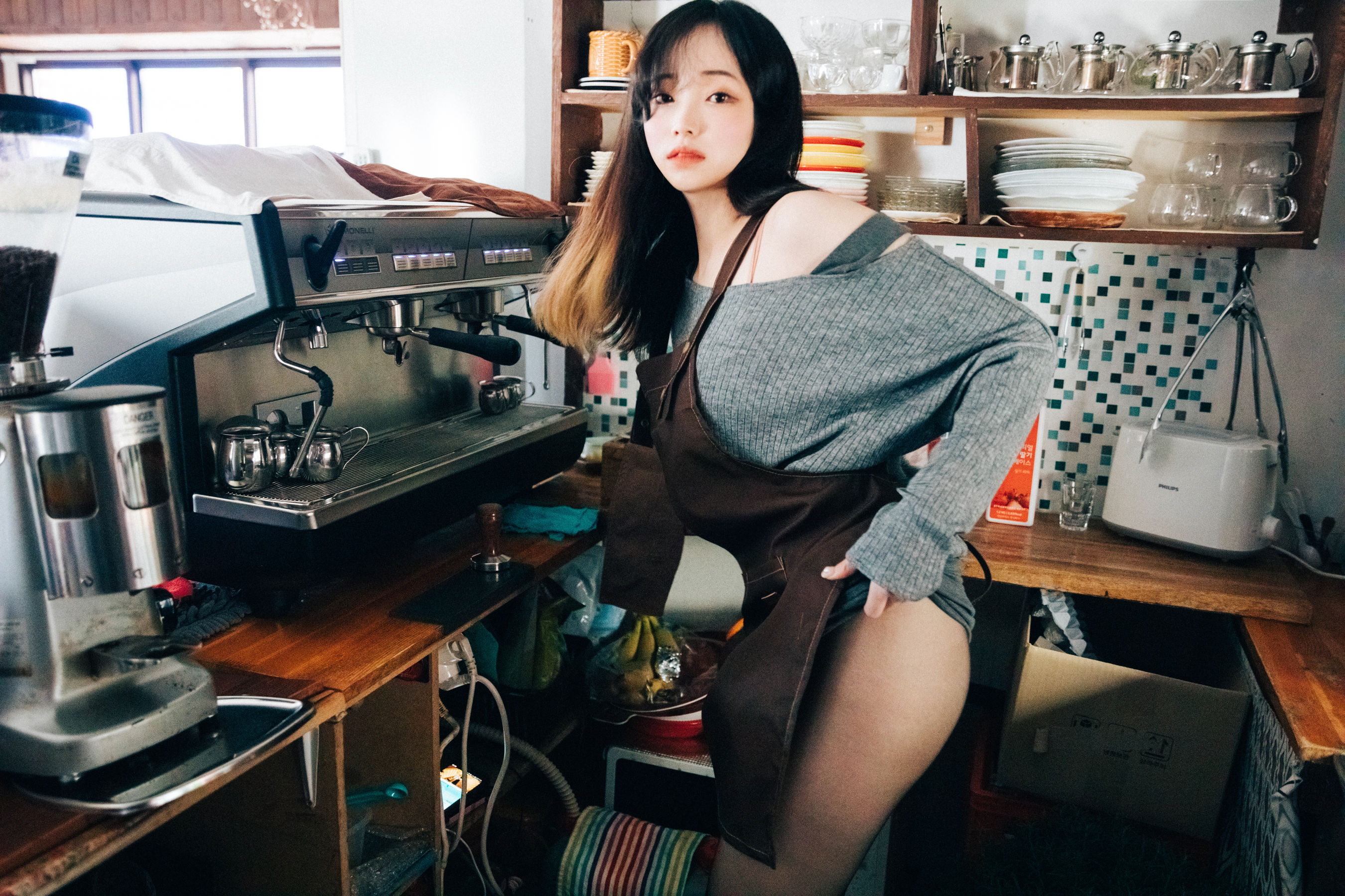 [LOOZY] Bambi – Cafe Alba 日韩美图-第3张