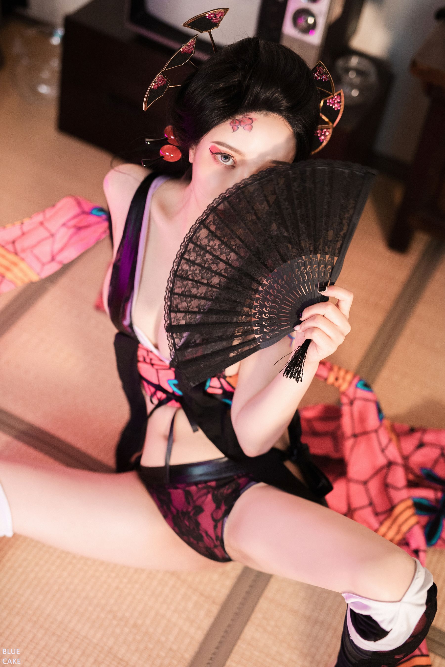 [BLUECAKE] YeEun – Red Oni 日韩美图-第1张
