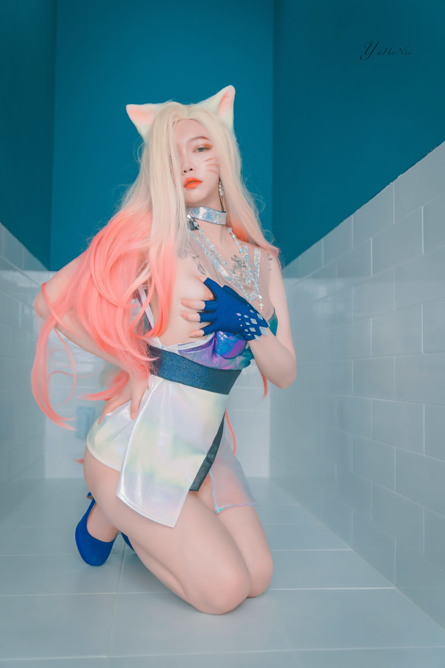 [YAHANII] Mi Ru – KDA Ahri 日韩美图-第1张