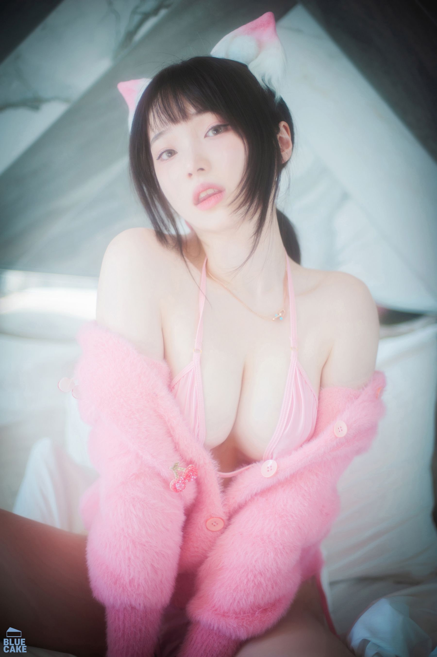 [BLUECAKE] Bambi – Naughty Cats Pink  Mint 日韩美图-第31张