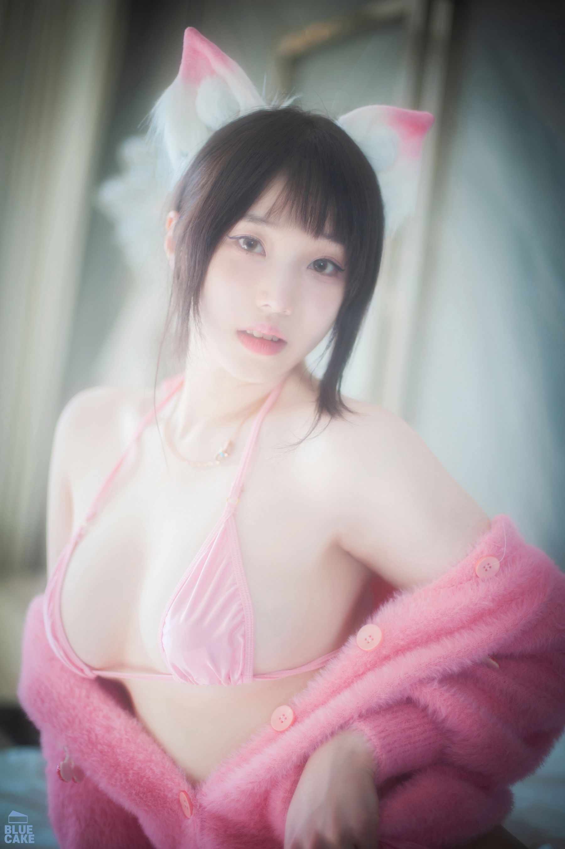 [BLUECAKE] Bambi – Naughty Cats Pink  Mint 日韩美图-第32张