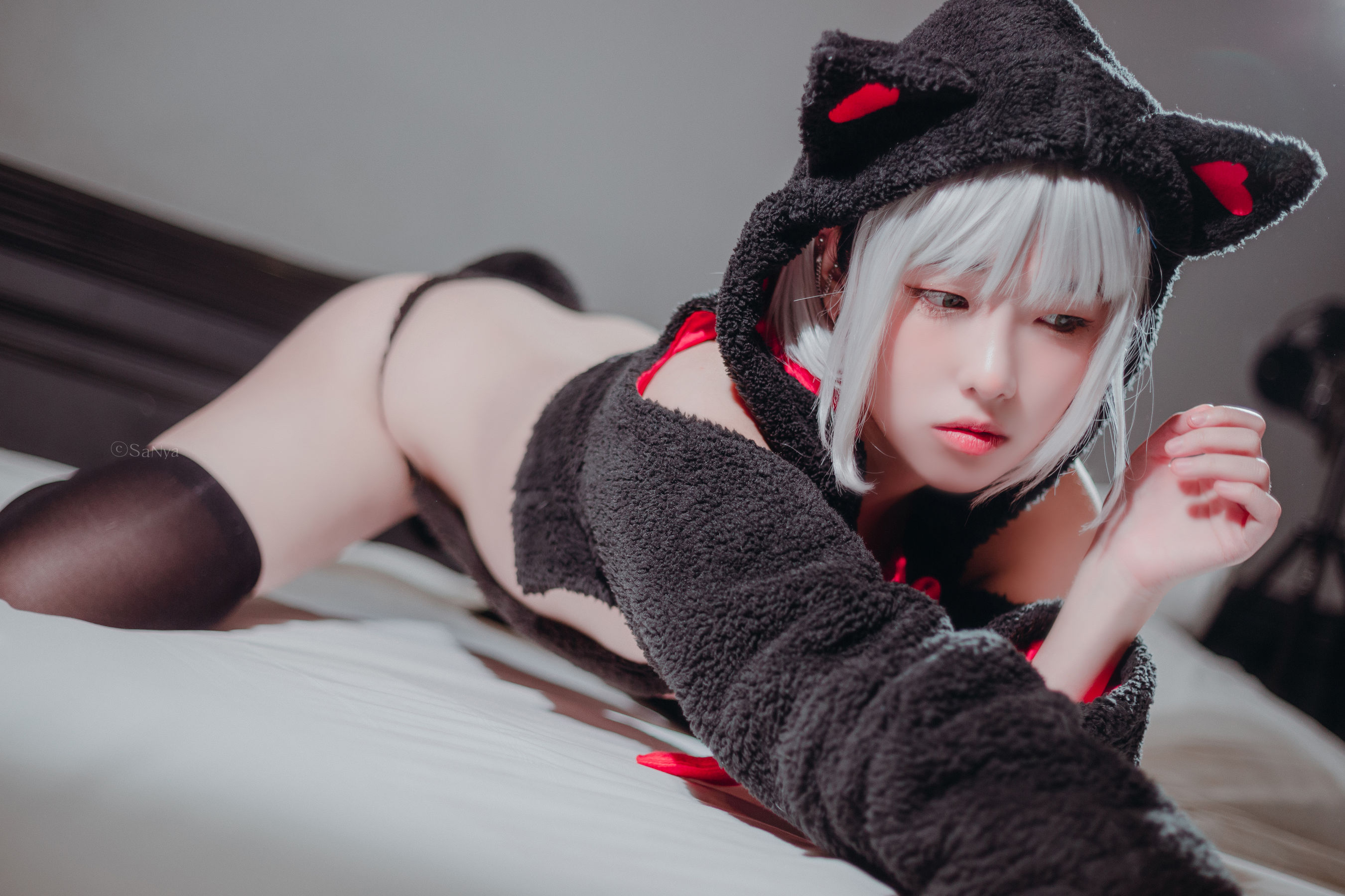 [DJAWA] Sonson – Mischief Black Cat 日韩美图-第5张