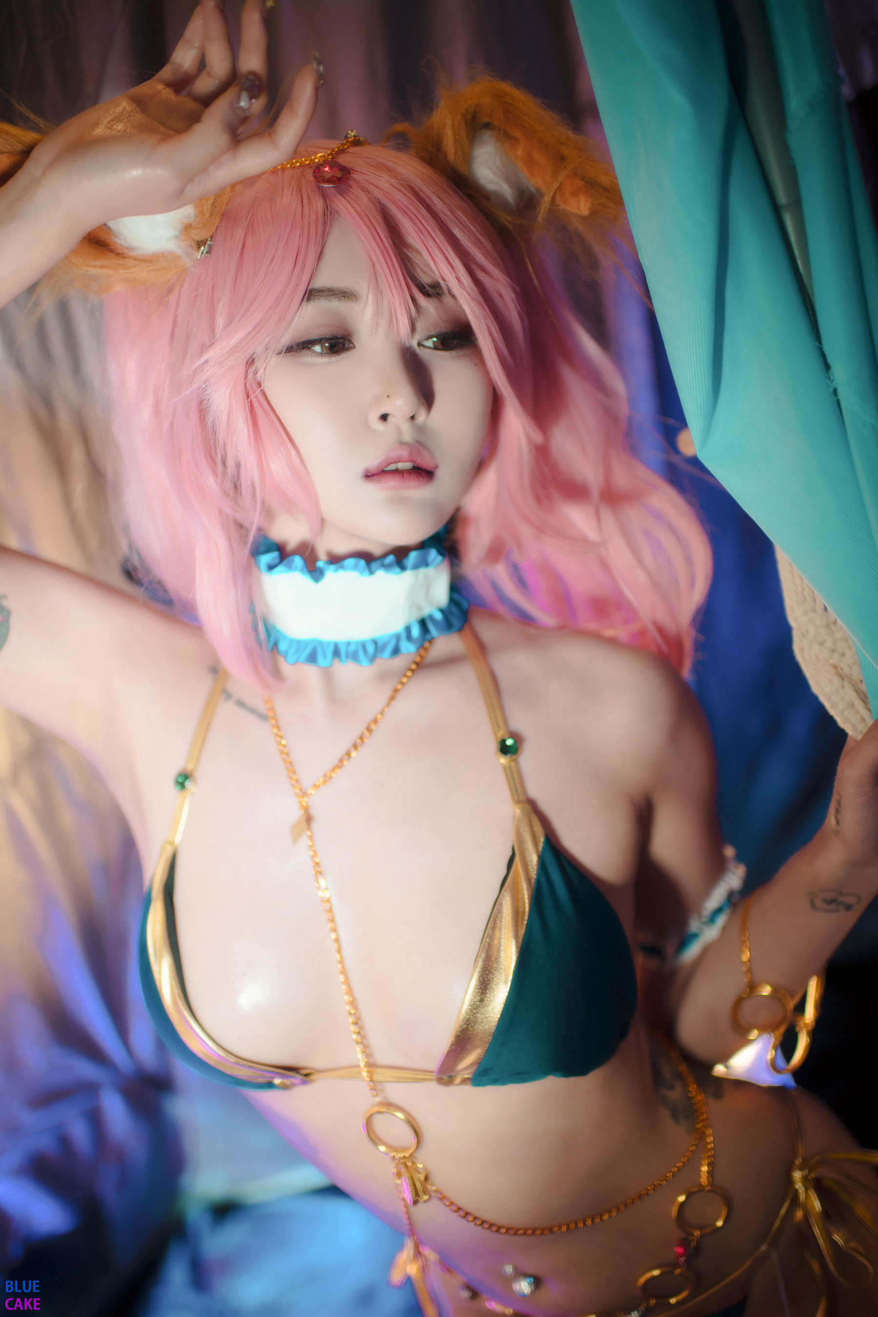 [BLUECAKE] Bomi – Pink Dancer 日韩美图-第43张