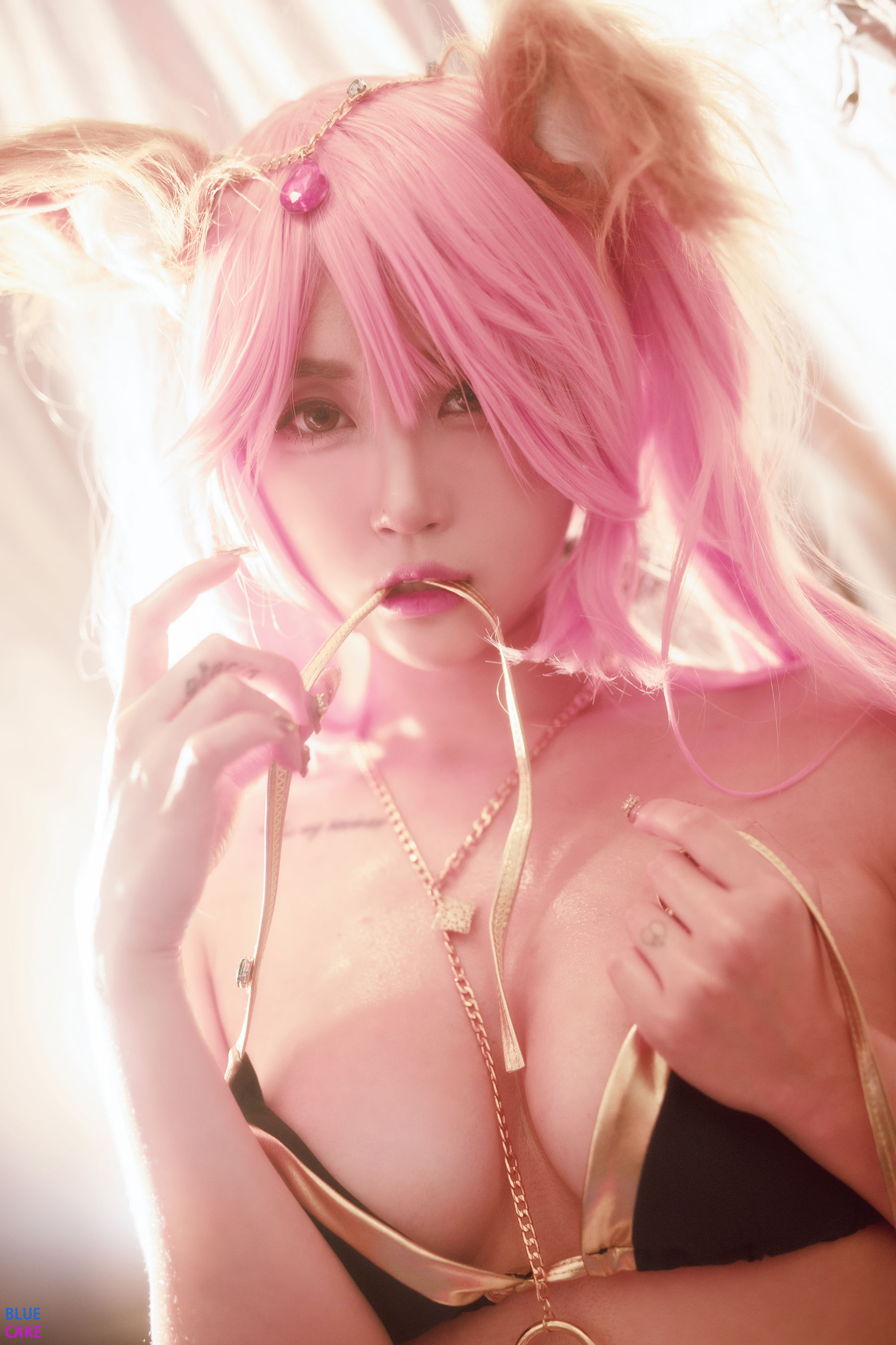 [BLUECAKE] Bomi – Pink Dancer 日韩美图-第45张