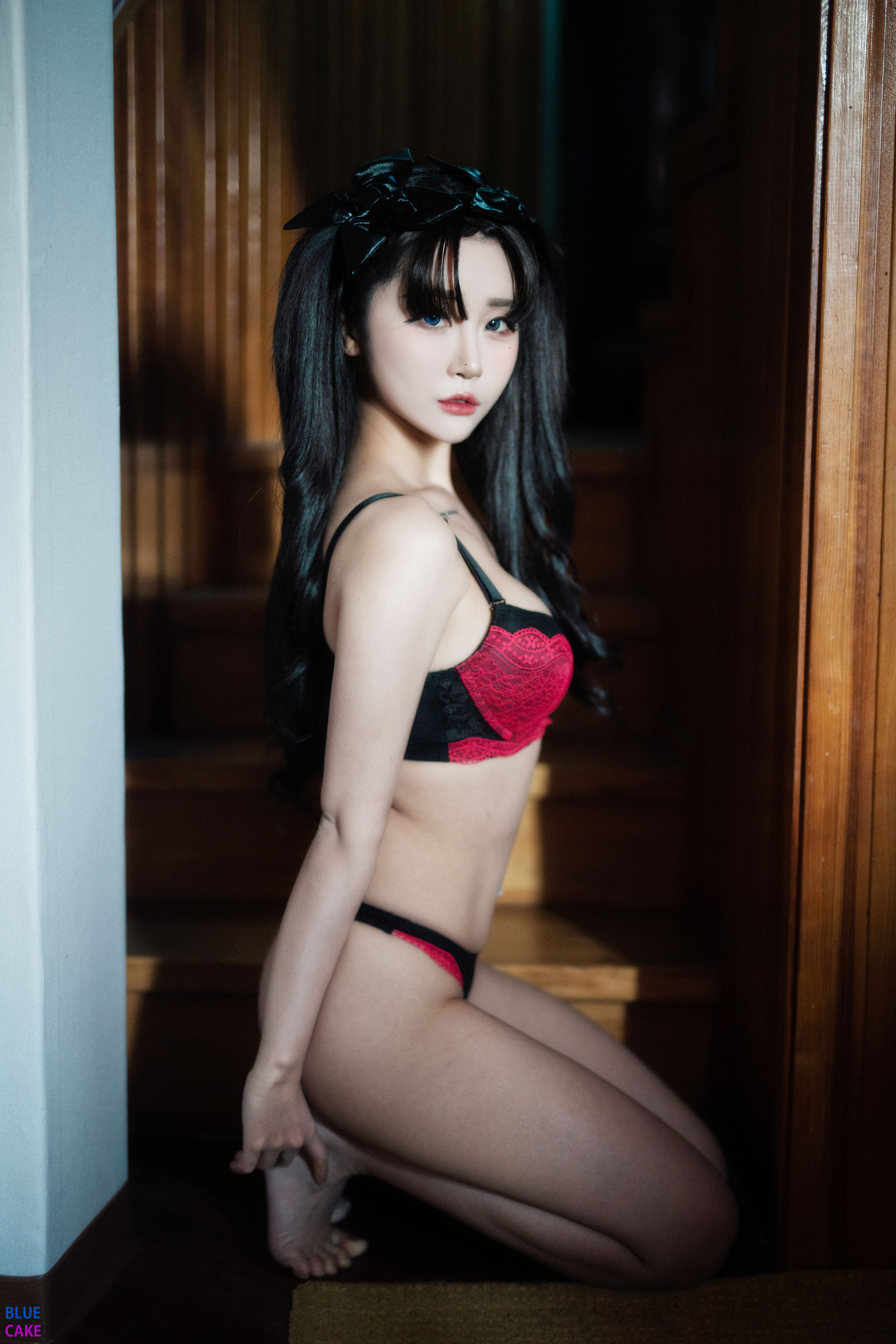 [BLUECAKE] Bomi  Zia – Fate Saber x Thosaka Rin 日韩美图-第21张
